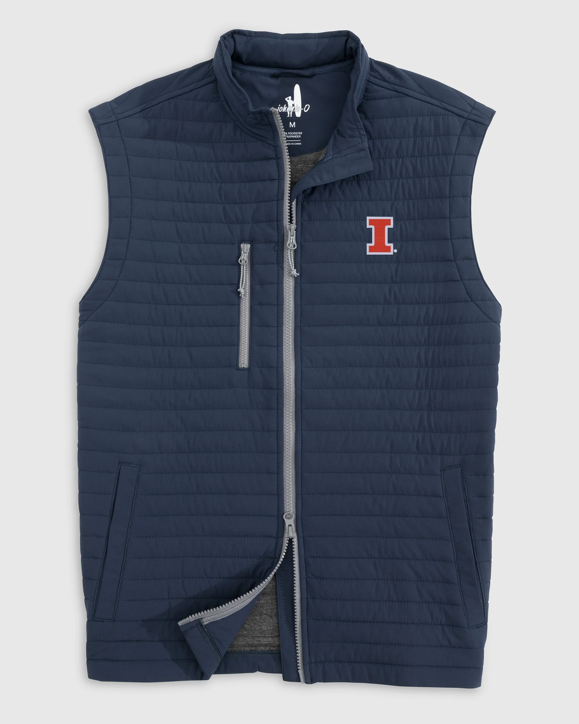Illinois Crosswind Quilted Performance Vest