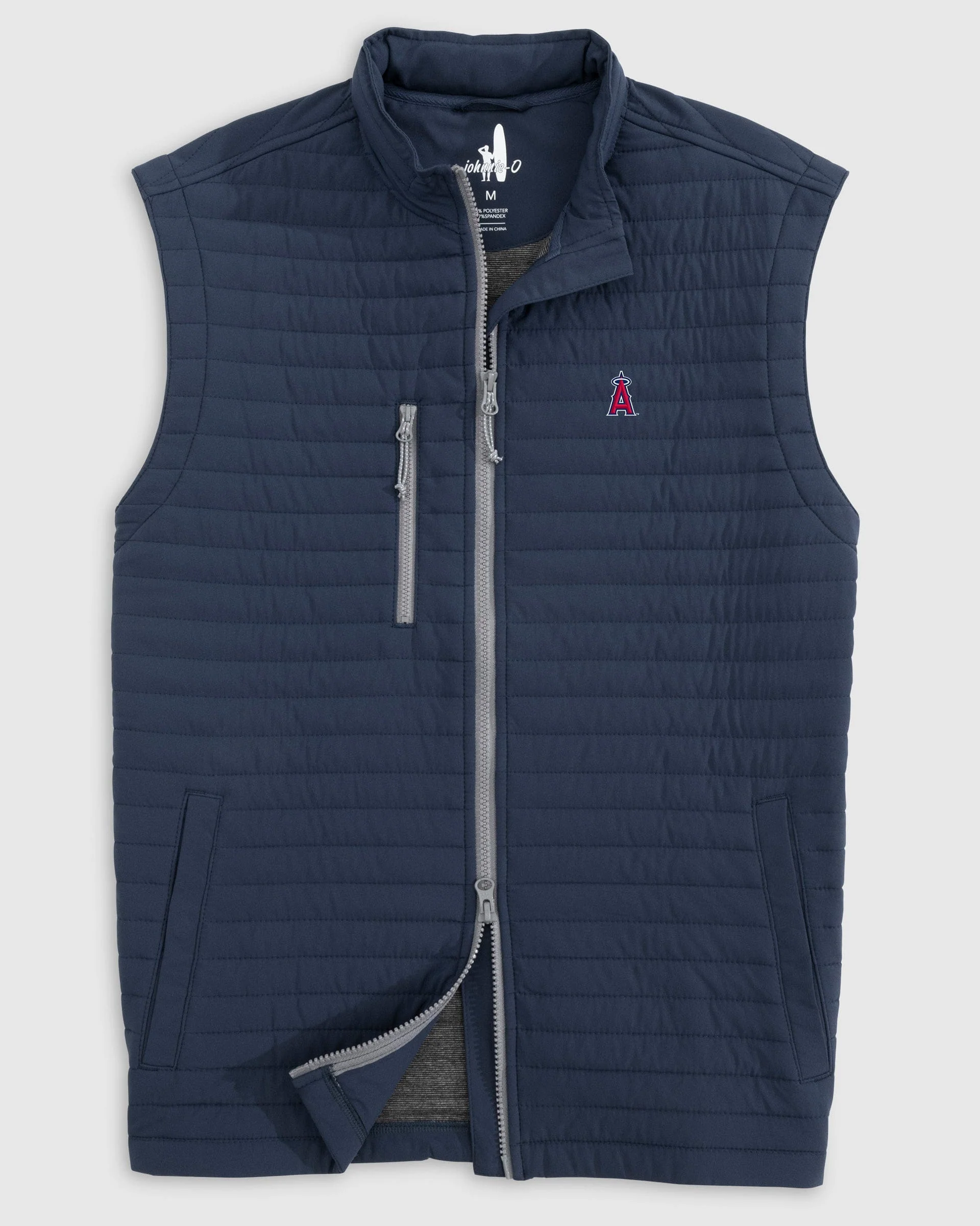 Los Angeles Angels Crosswind Quilted Performance Vest - Image 3