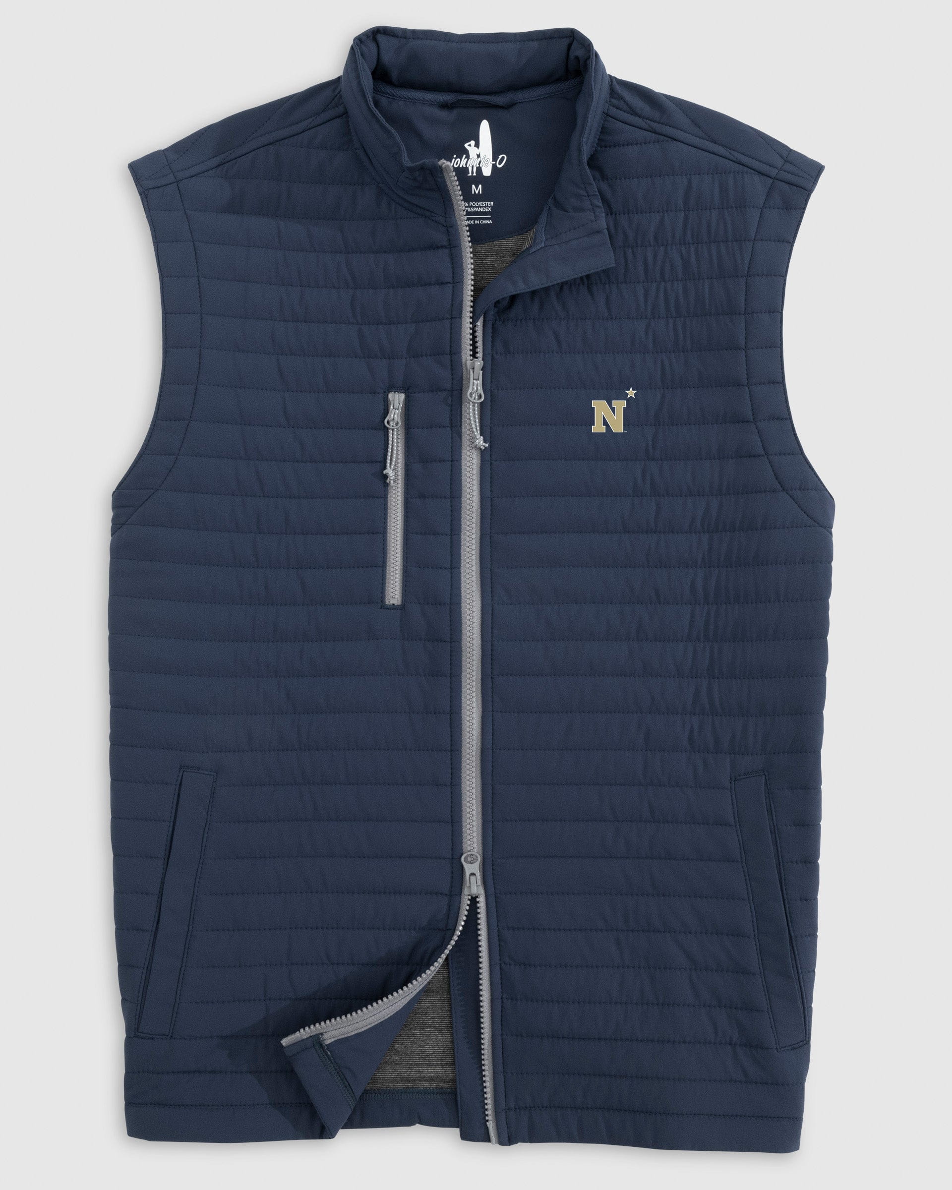 U.S. Naval Academy Crosswind Quilted Performance Vest - Image 2