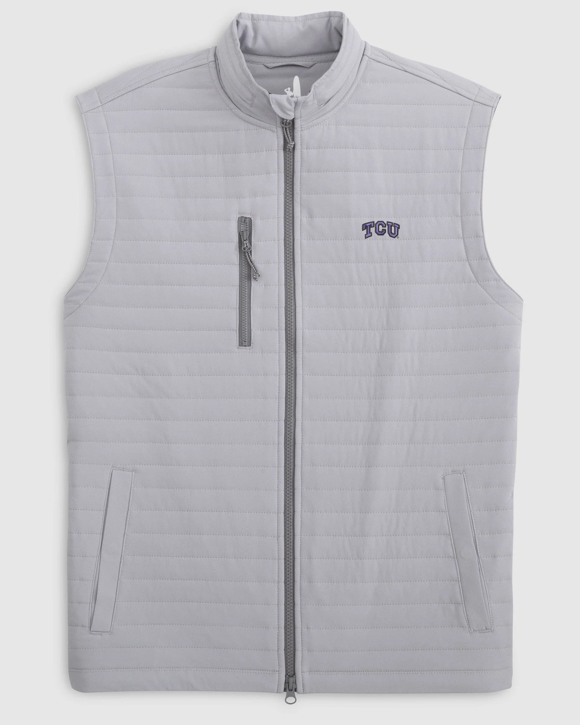 Texas Christian University Crosswind Quilted Performance Vest - Image 5