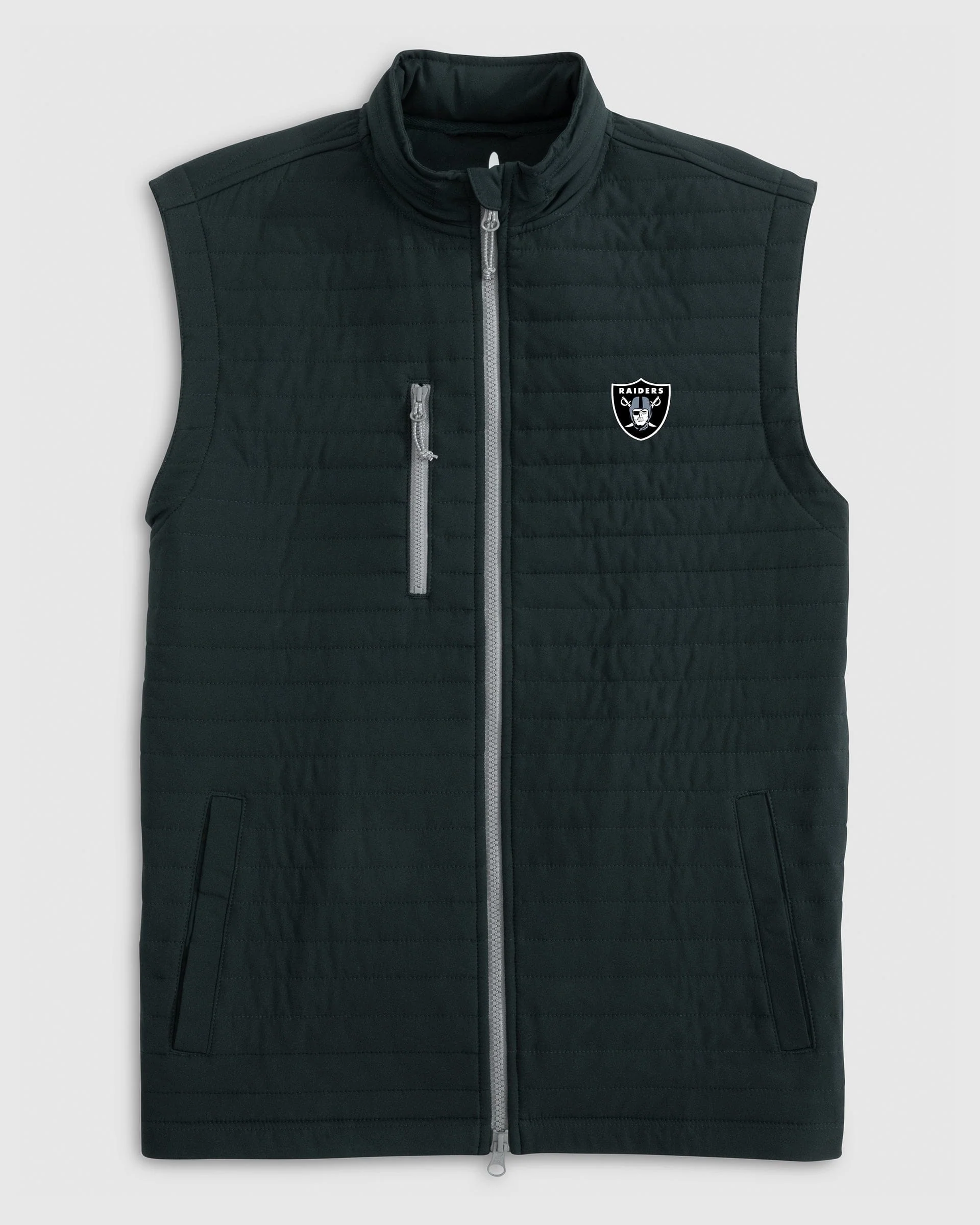 Las Vegas Raiders Crosswind Quilted Performance Vest - Image 3