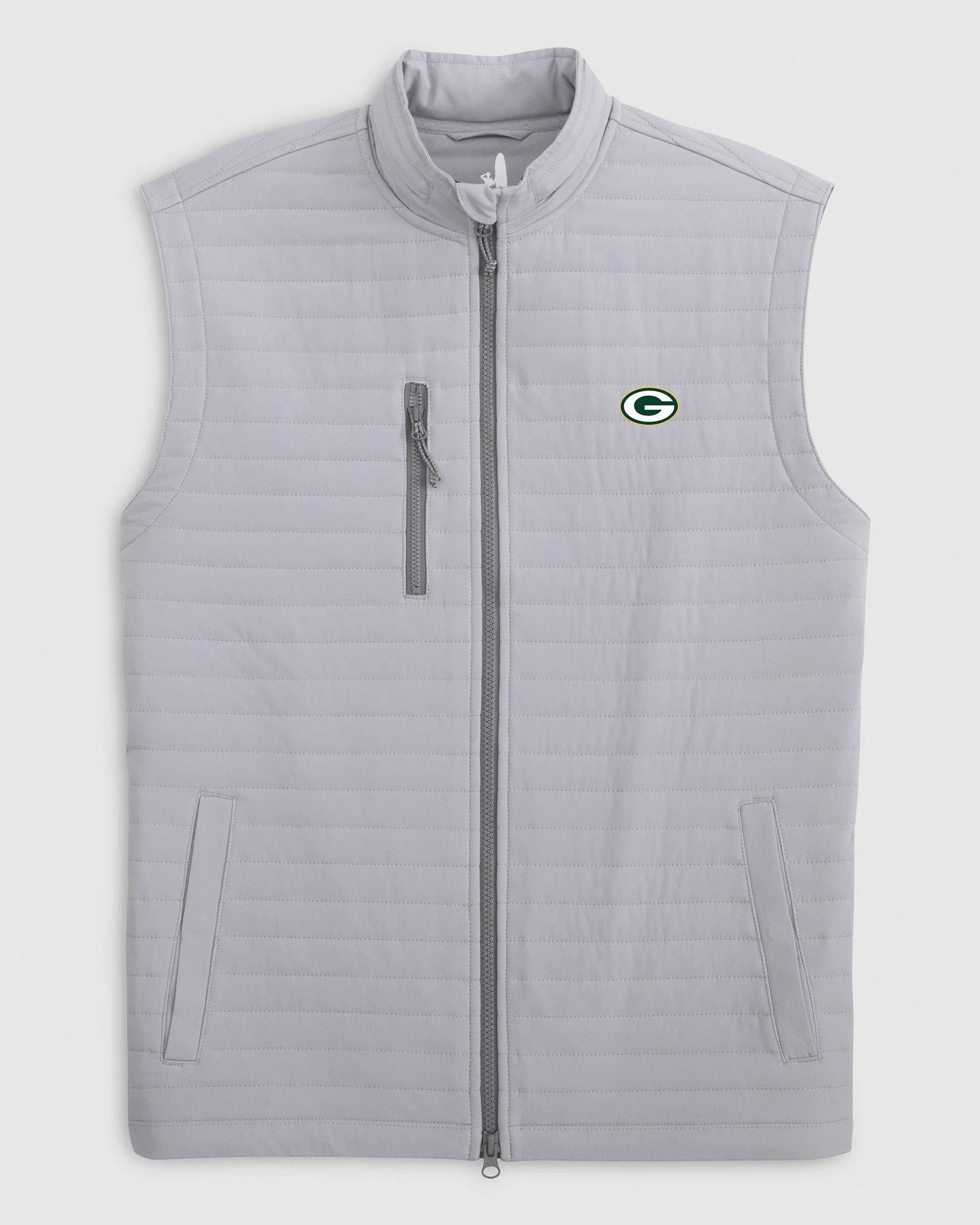 Green Bay Packers Crosswind Quilted Performance Vest - Image 2