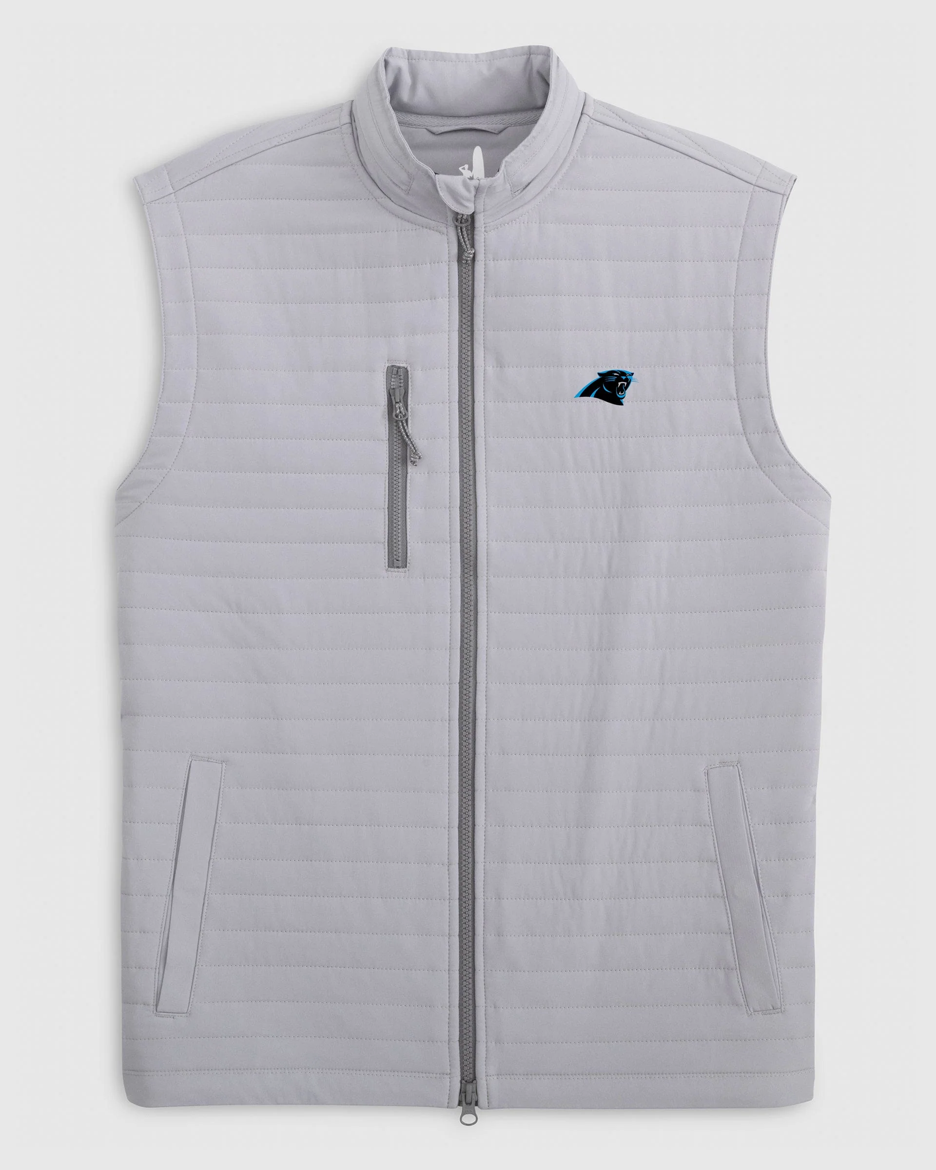 Carolina Panthers Crosswind Quilted Performance Vest - Image 2