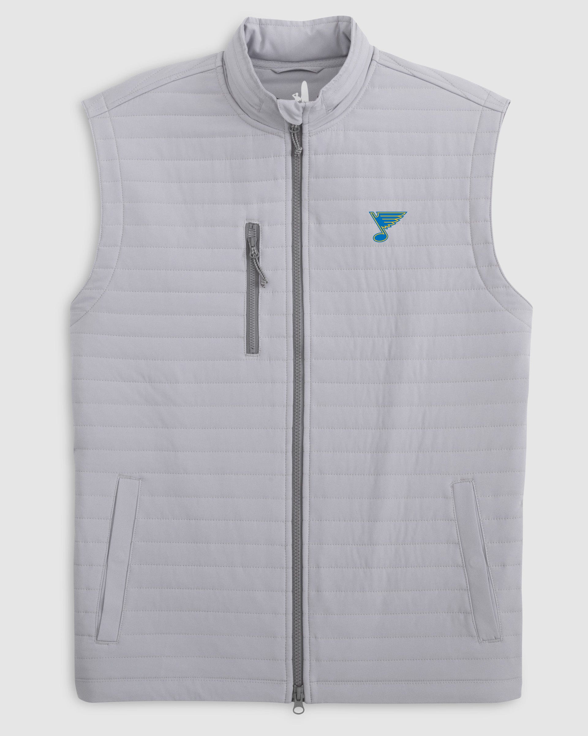 St. Louis Blues Crosswind Quilted Performance Vest - Image 3