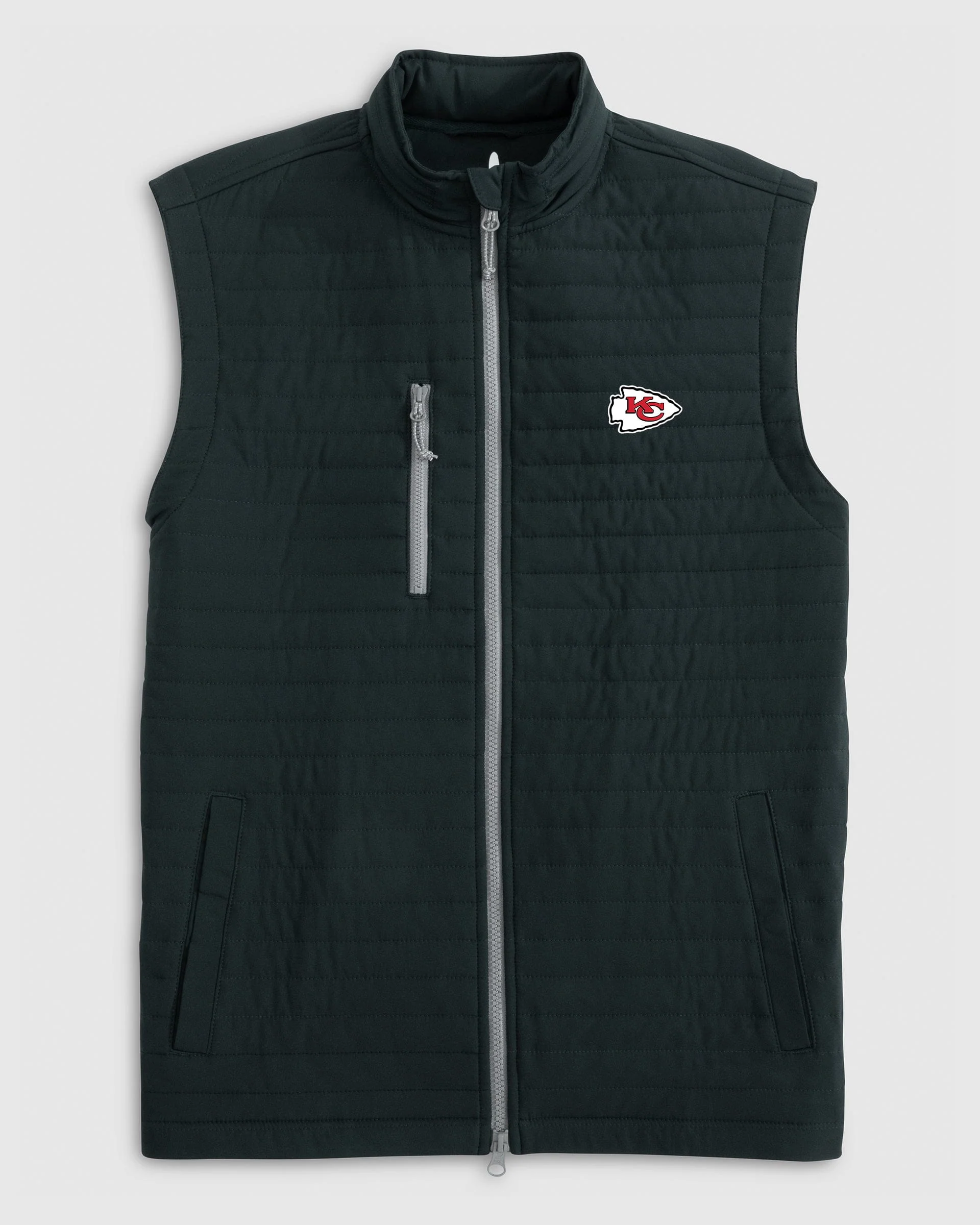 Kansas City Chiefs Crosswind Quilted Performance Vest - Image 3
