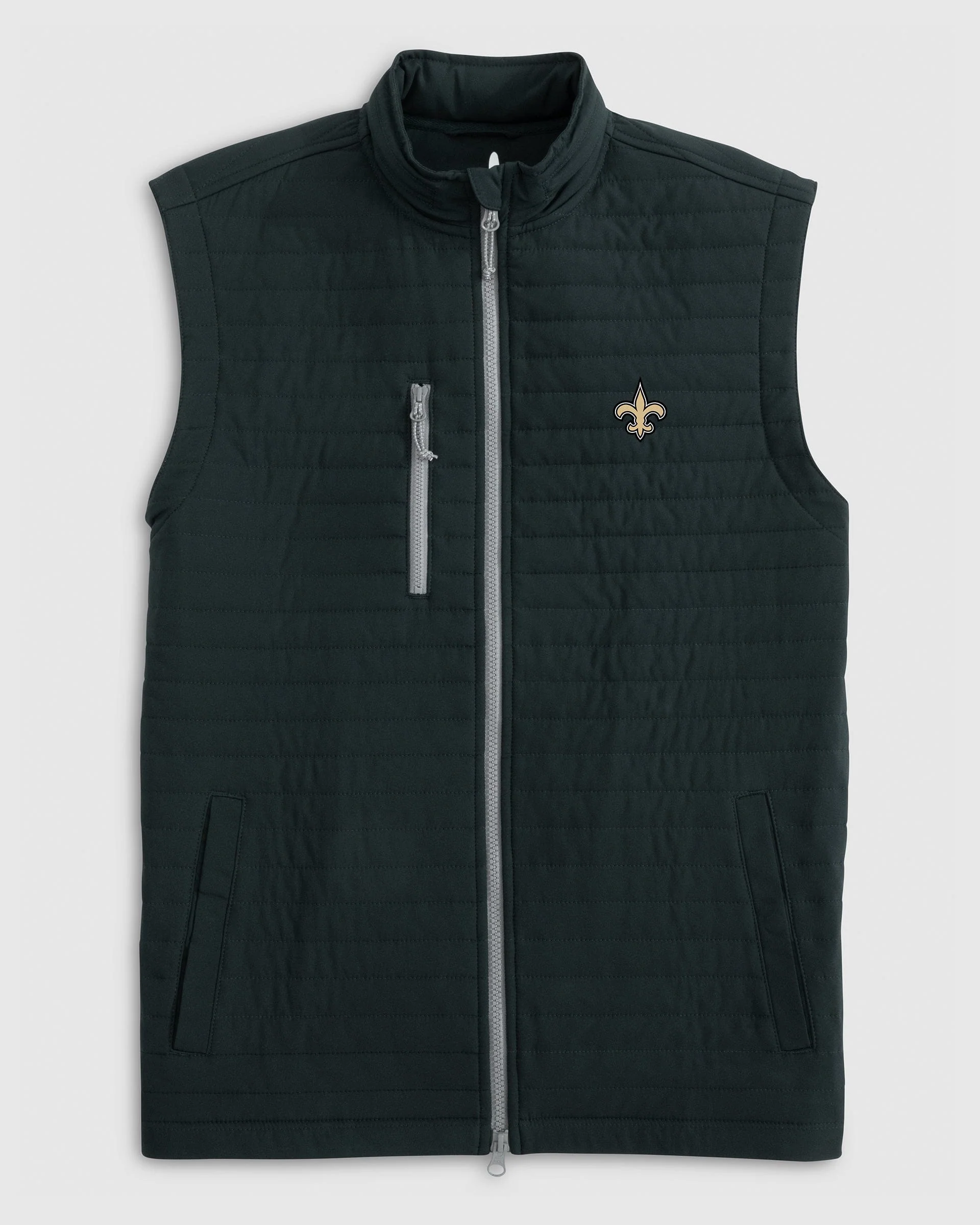 New Orleans Saints Crosswind Quilted Performance Vest - Image 3