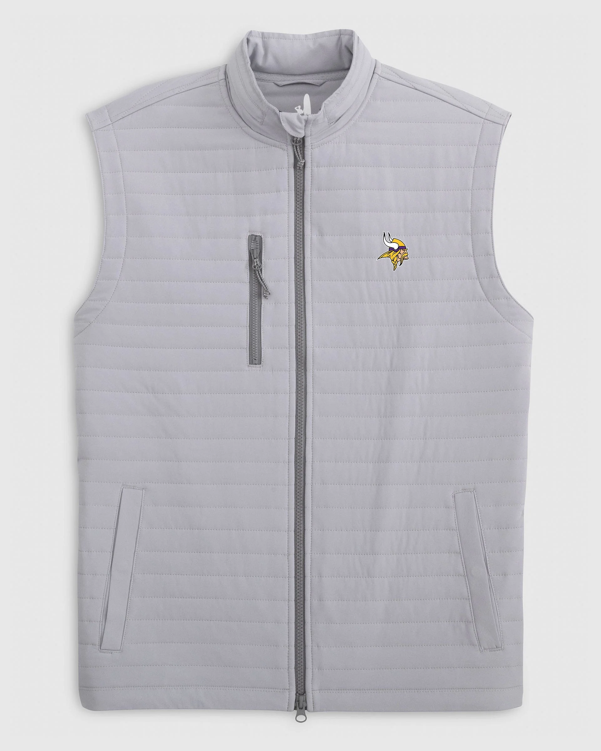 Minnesota Vikings Crosswind Quilted Performance Vest - Image 2