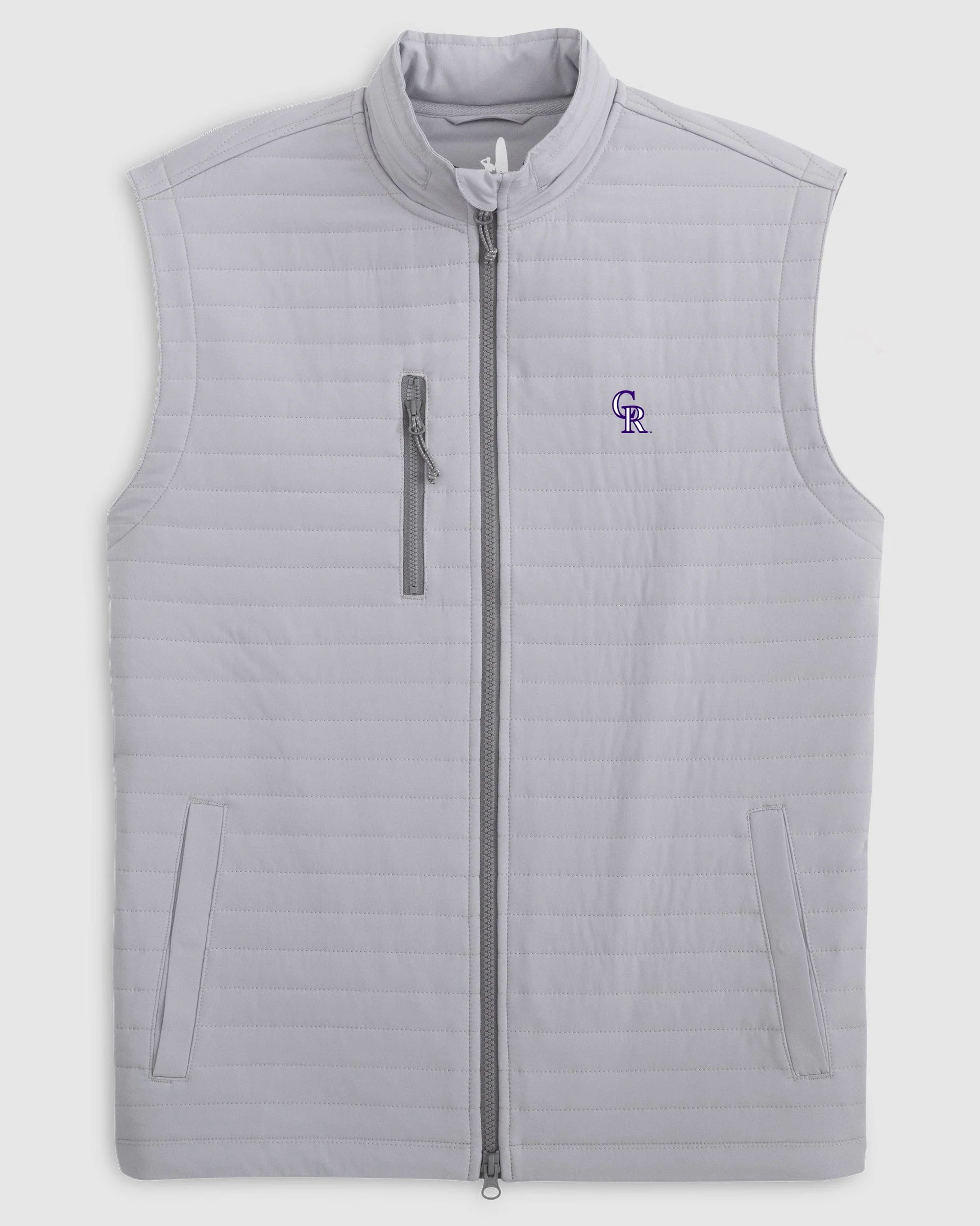 Colorado Rockies Crosswind Quilted Performance Vest - Image 2