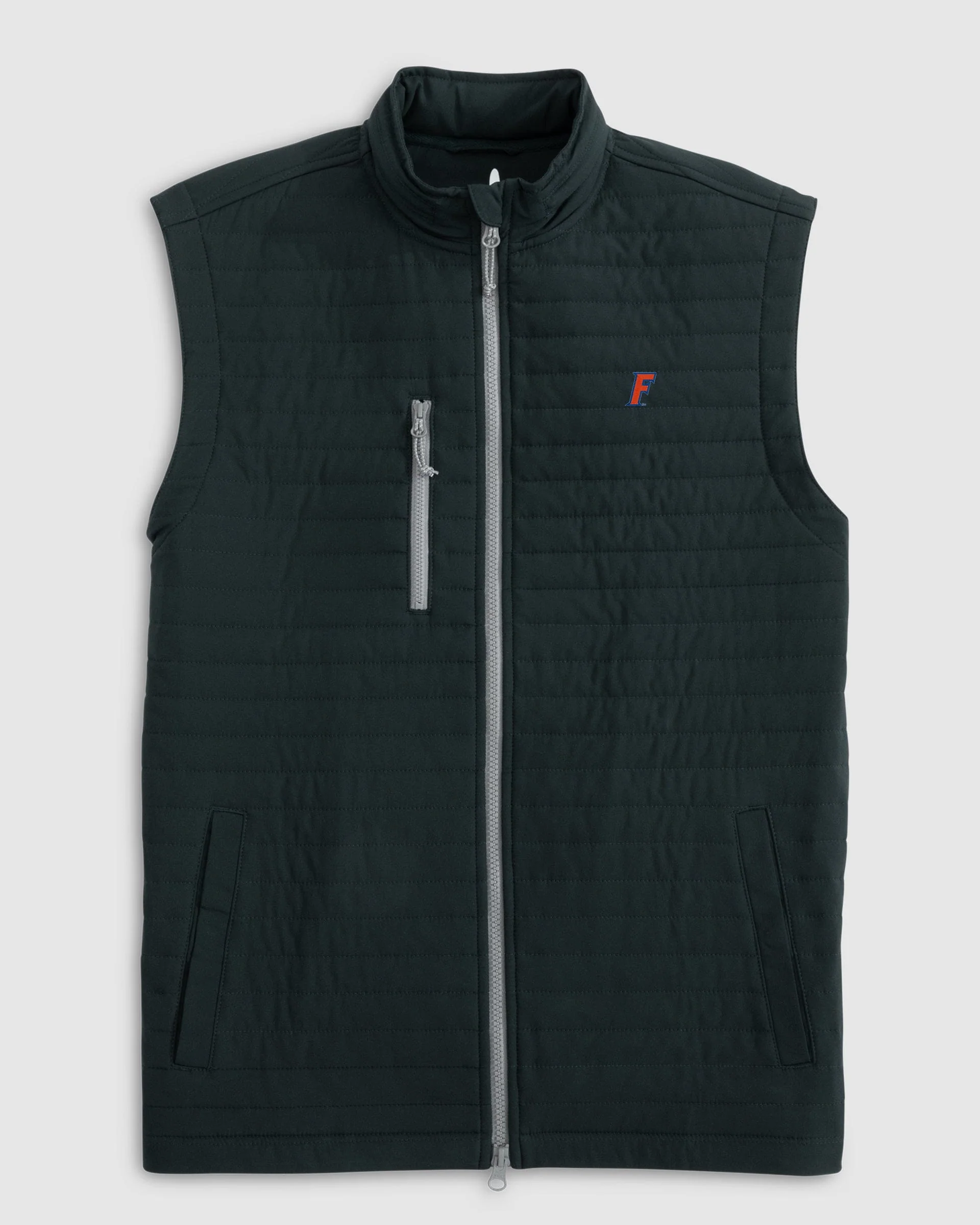 Florida Crosswind Quilted Performance Vest - F Logo