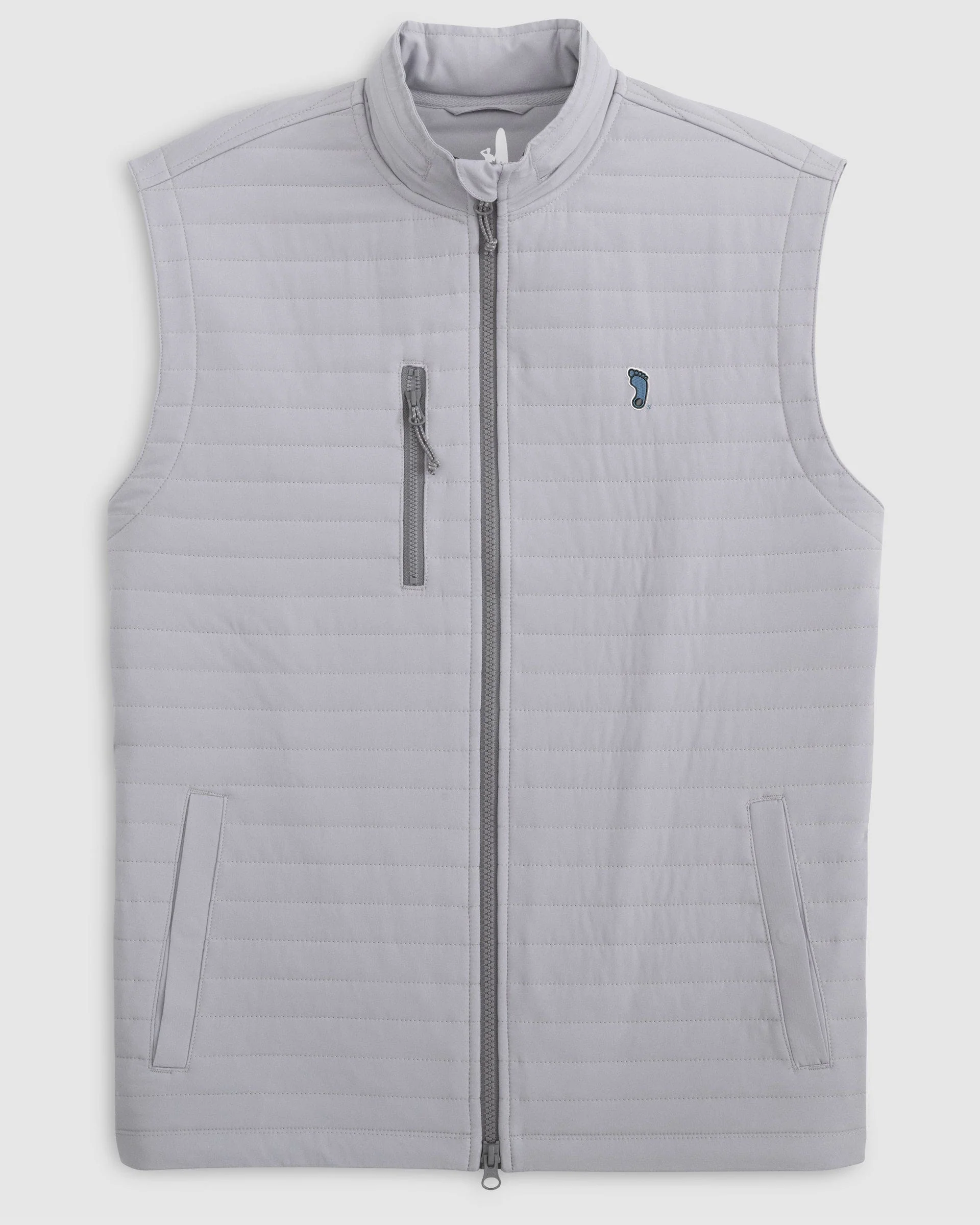 University of North Carolina Crosswind Quilted Performance Vest - Tar Heel Logo - Image 2