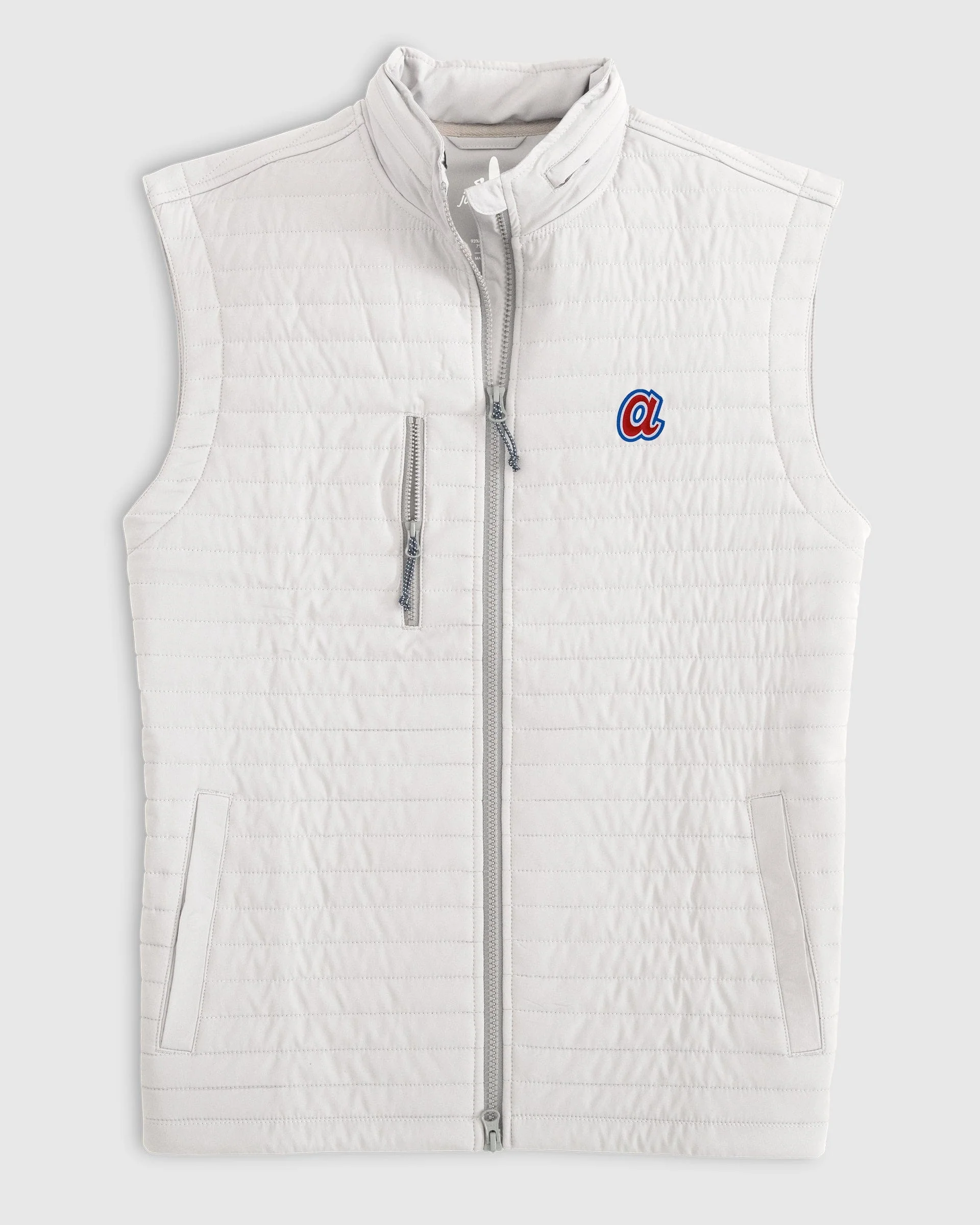 Atlanta Braves Crosswind Quilted Performance Vest - Cooperstown Logo - Image 3