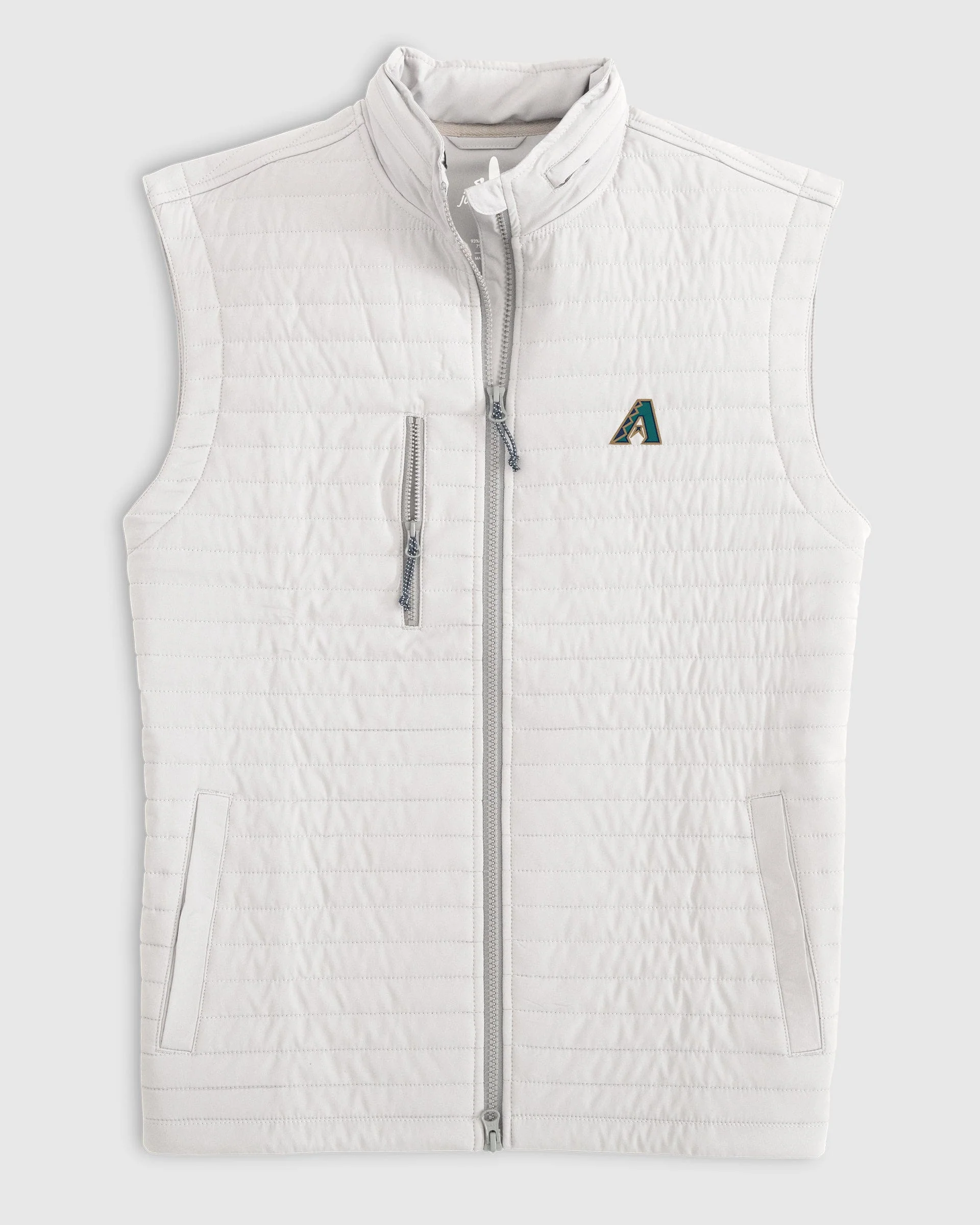 Arizona Diamondbacks Crosswind Quilted Performance Vest - Cooperstown Logo - Image 3