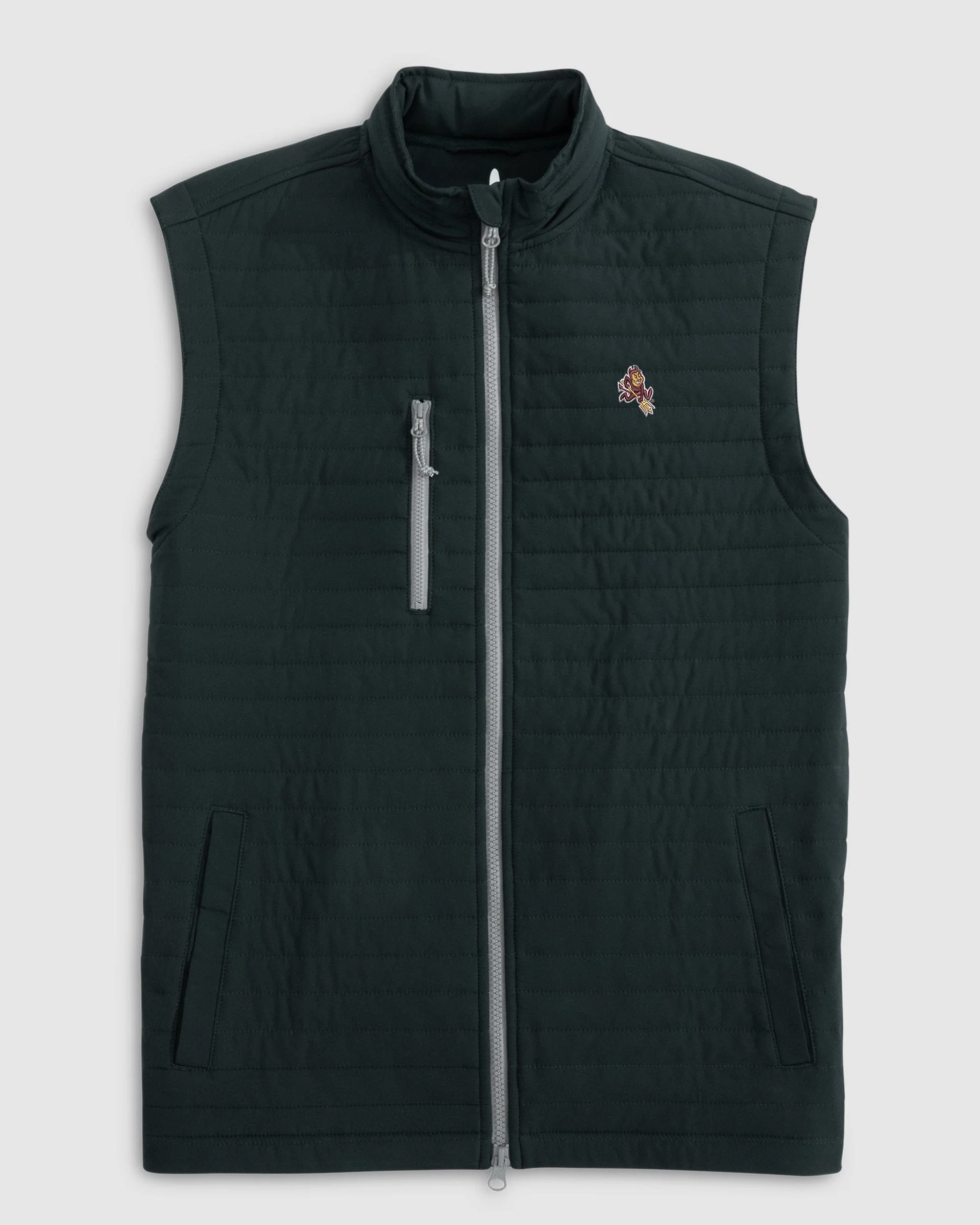 Arizona State University Crosswind Quilted Performance Vest - Sparky Logo