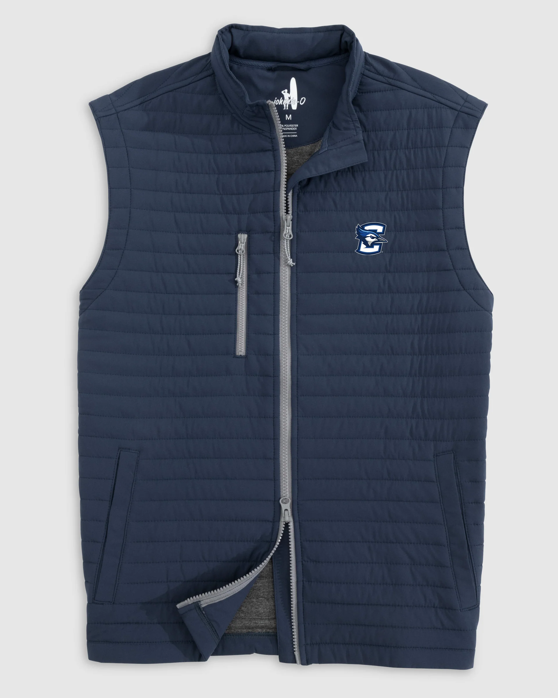 Creighton University Crosswind Quilted Performance Vest - Image 2
