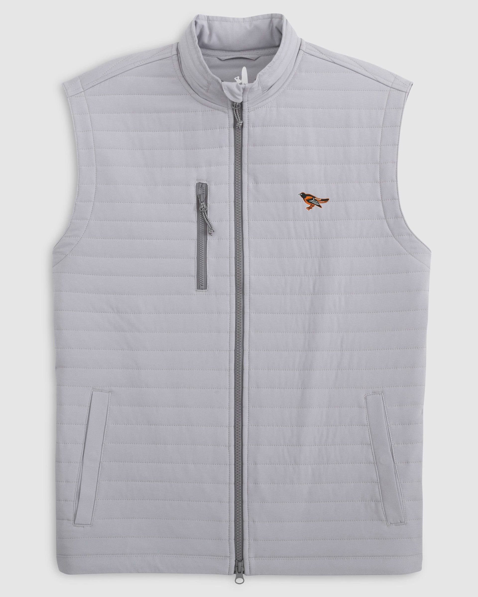 Baltimore Orioles Crosswind Quilted Performance Vest - Cooperstown Logo - Image 2