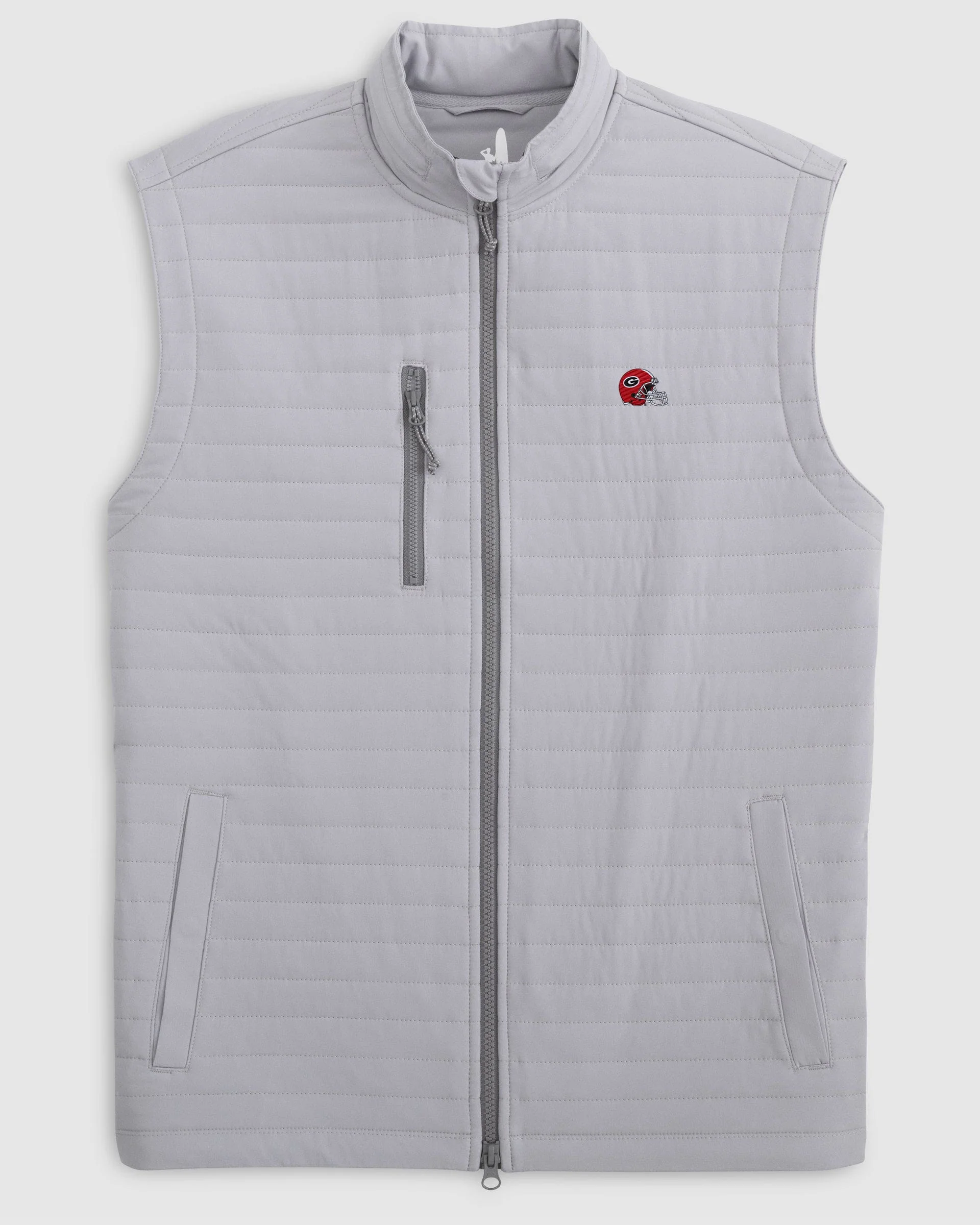 Georgia Crosswind Quilted Performance Vest - Helmet Logo - Image 2