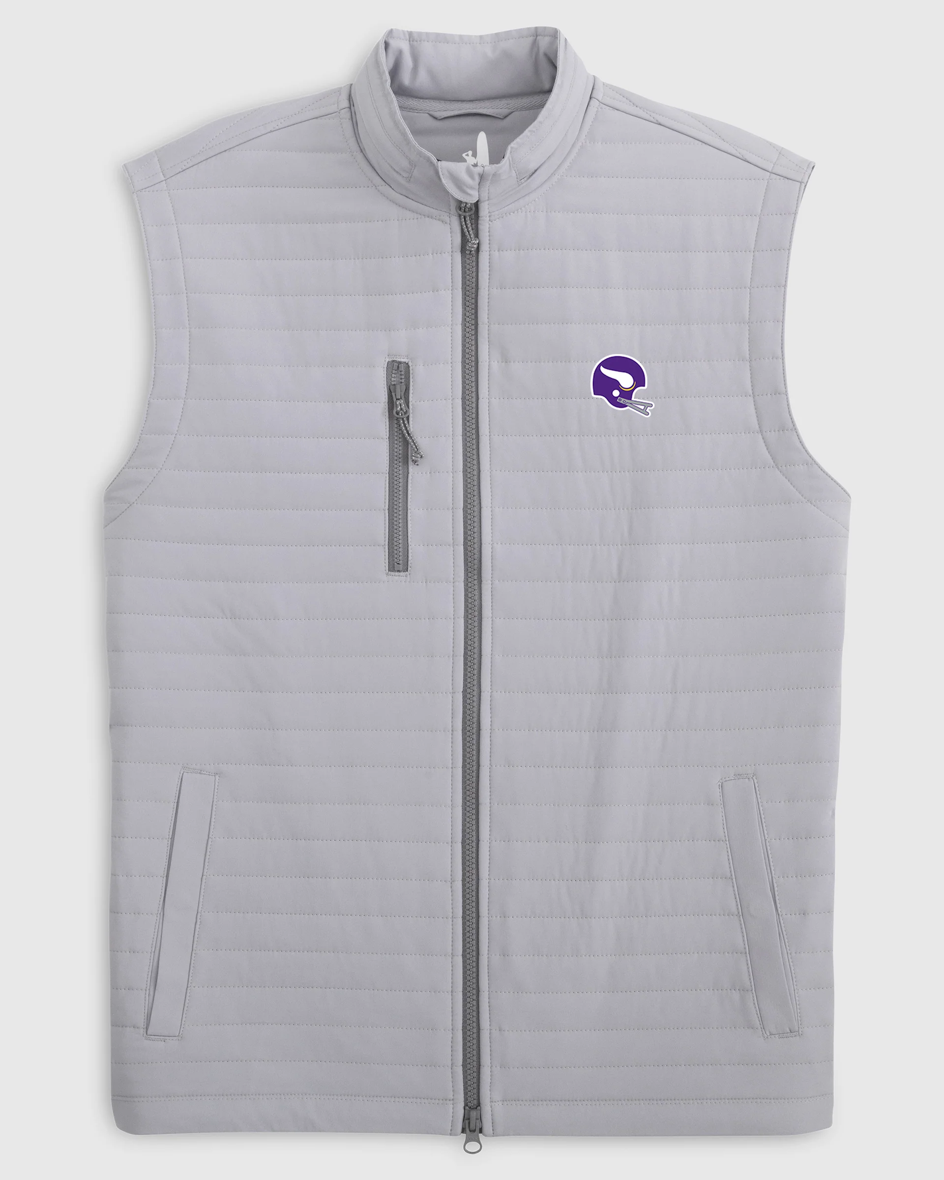 Minnesota Vikings Crosswind Quilted Performance Vest - Classic Logo - Image 2