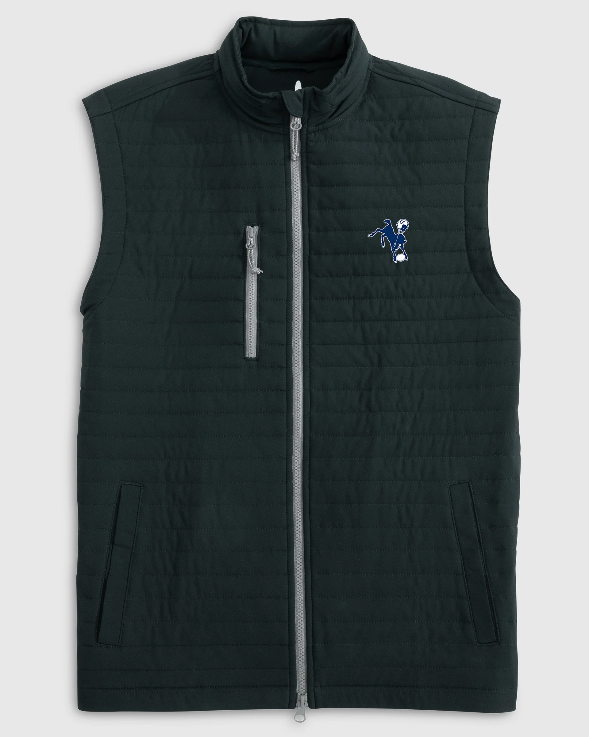Indianapolis Colts Crosswind Quilted Performance Vest - Classic Logo