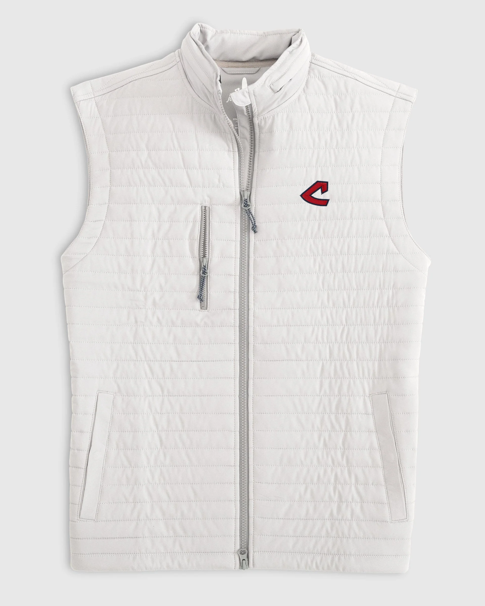 Cleveland Guardians Crosswind Quilted Performance Vest - Cooperstown Logo - Image 3