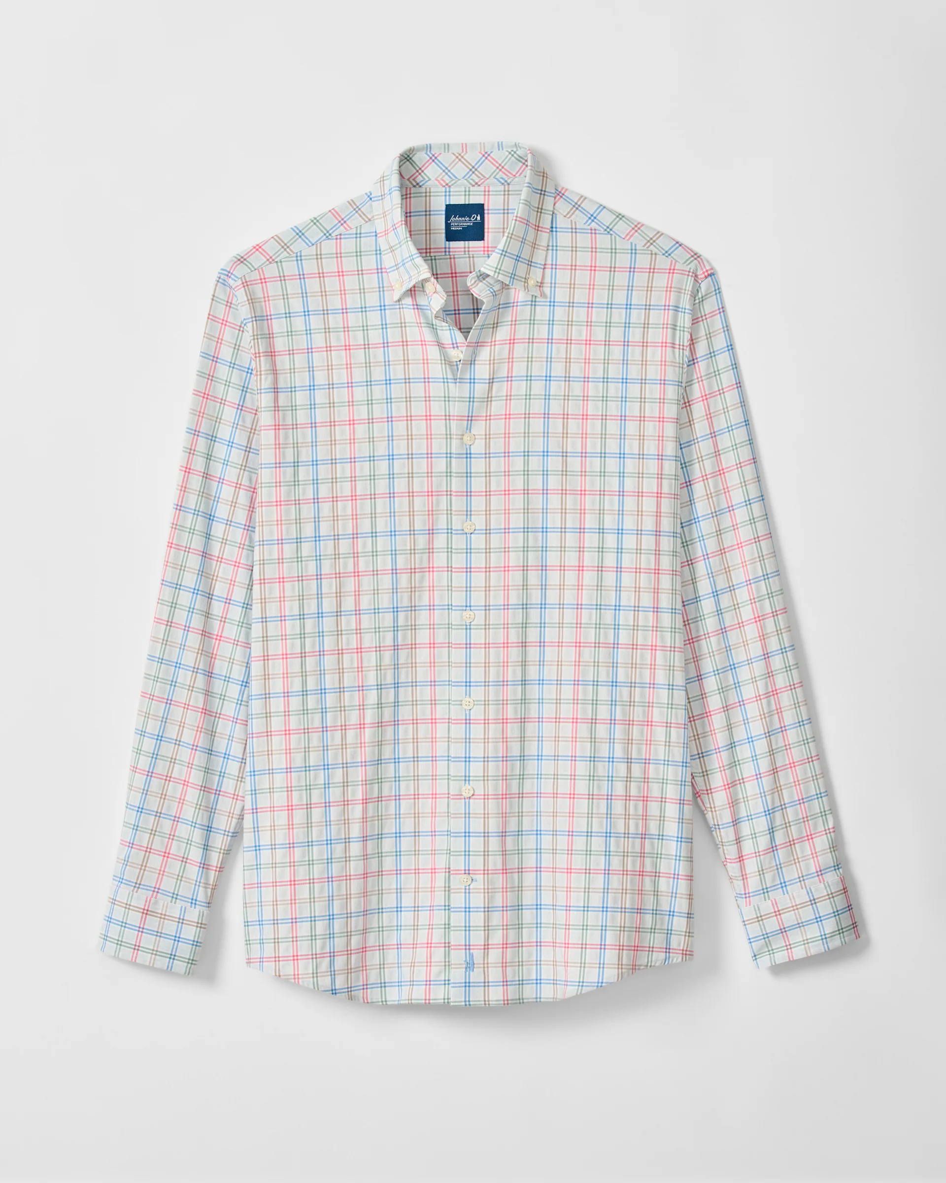 Everyday Performance Button Down Shirt - Bingham Tattersall - Image 5