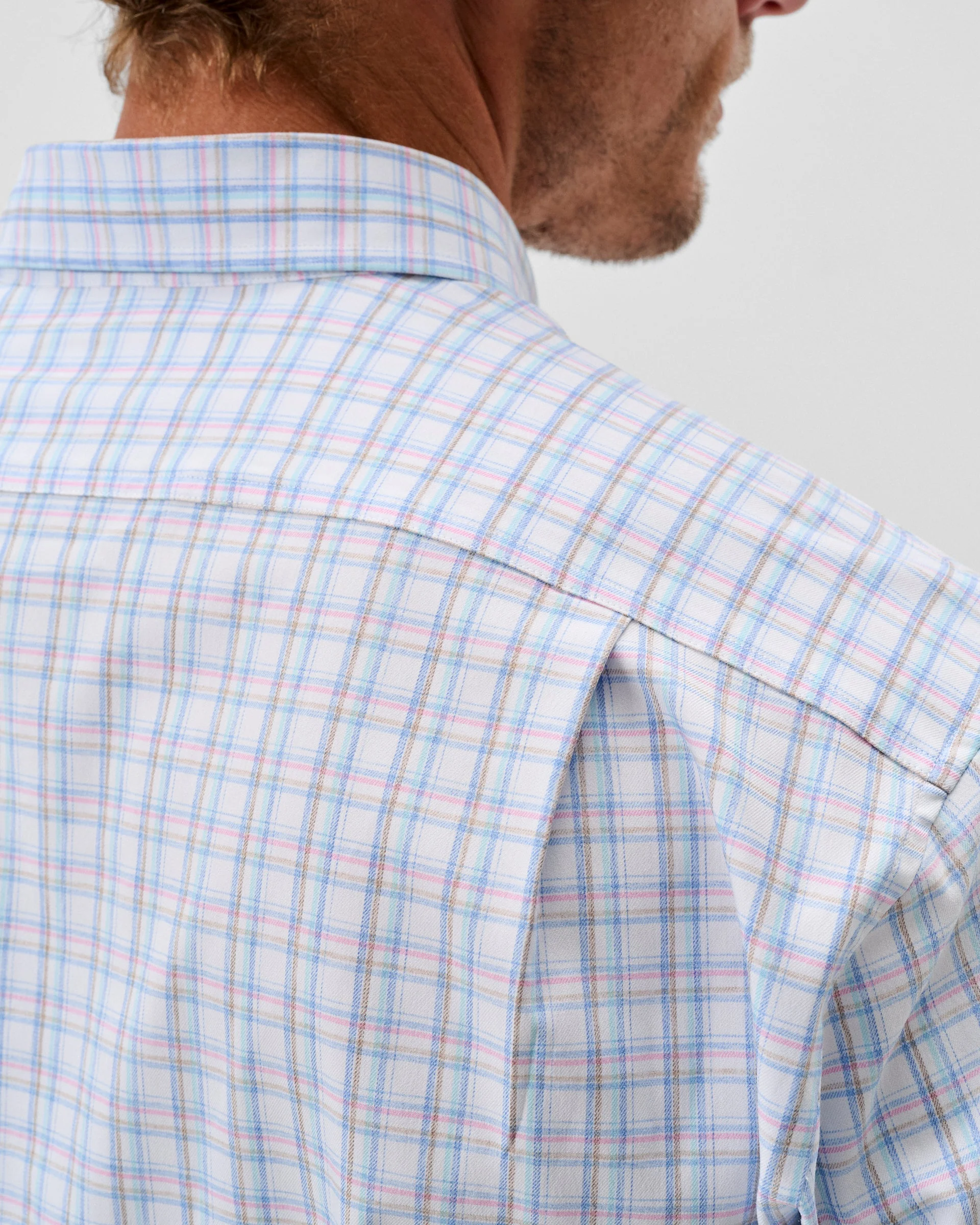 Everyday Performance Button Down Shirt - Salvadore Pane - Image 3