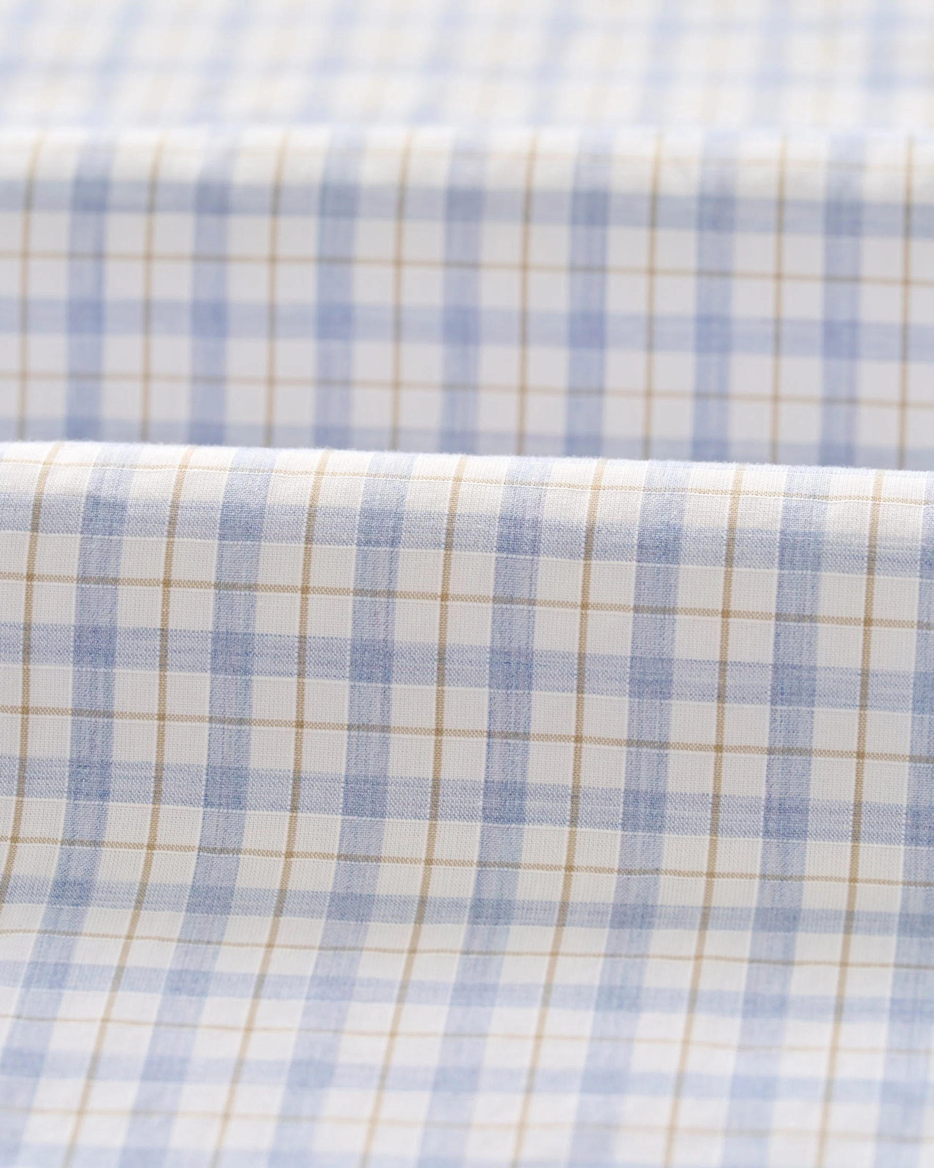 Cotton Button Down Shirt - Trauber Tattersall - Image 10