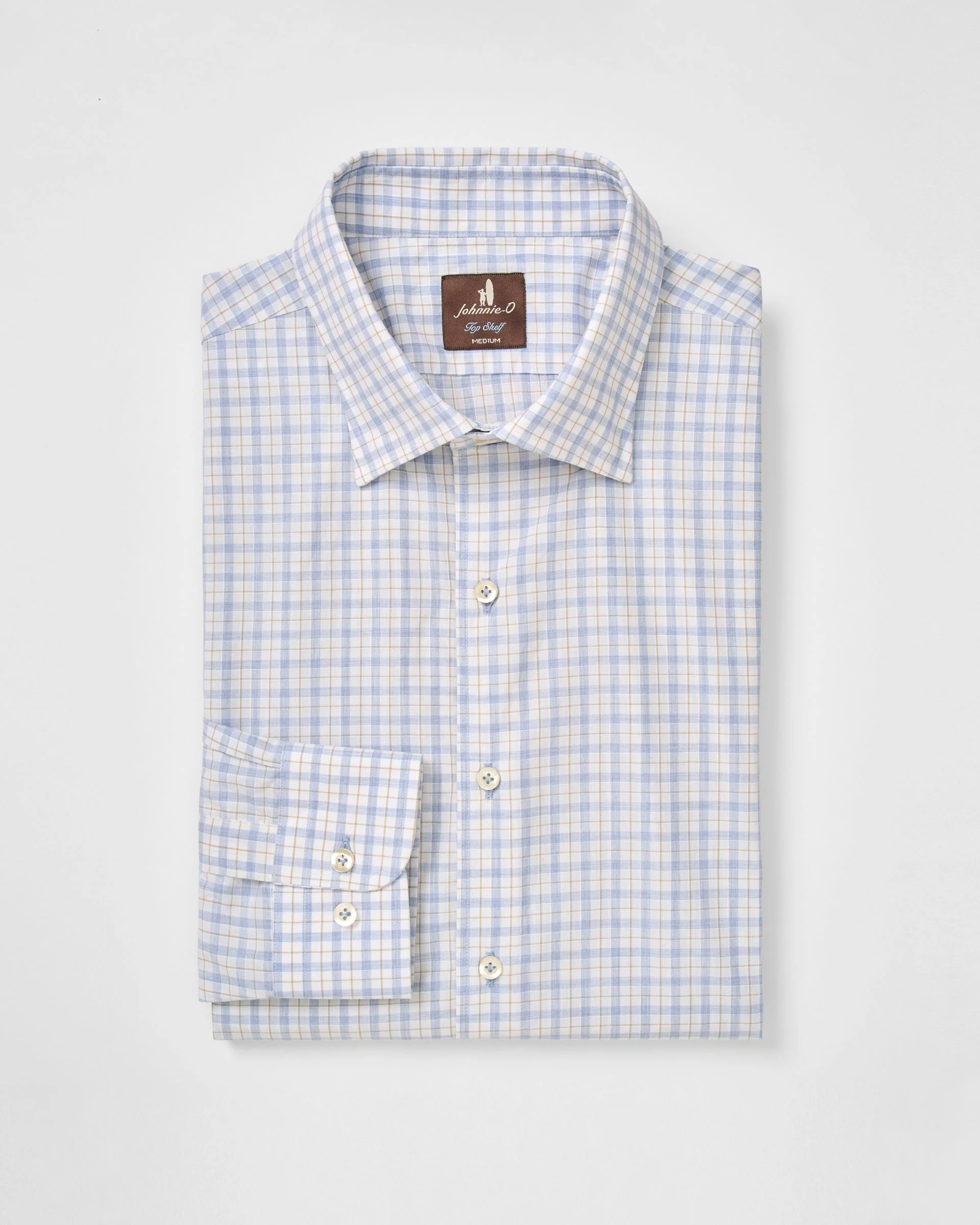 Cotton Button Down Shirt - Trauber Tattersall - Image 6