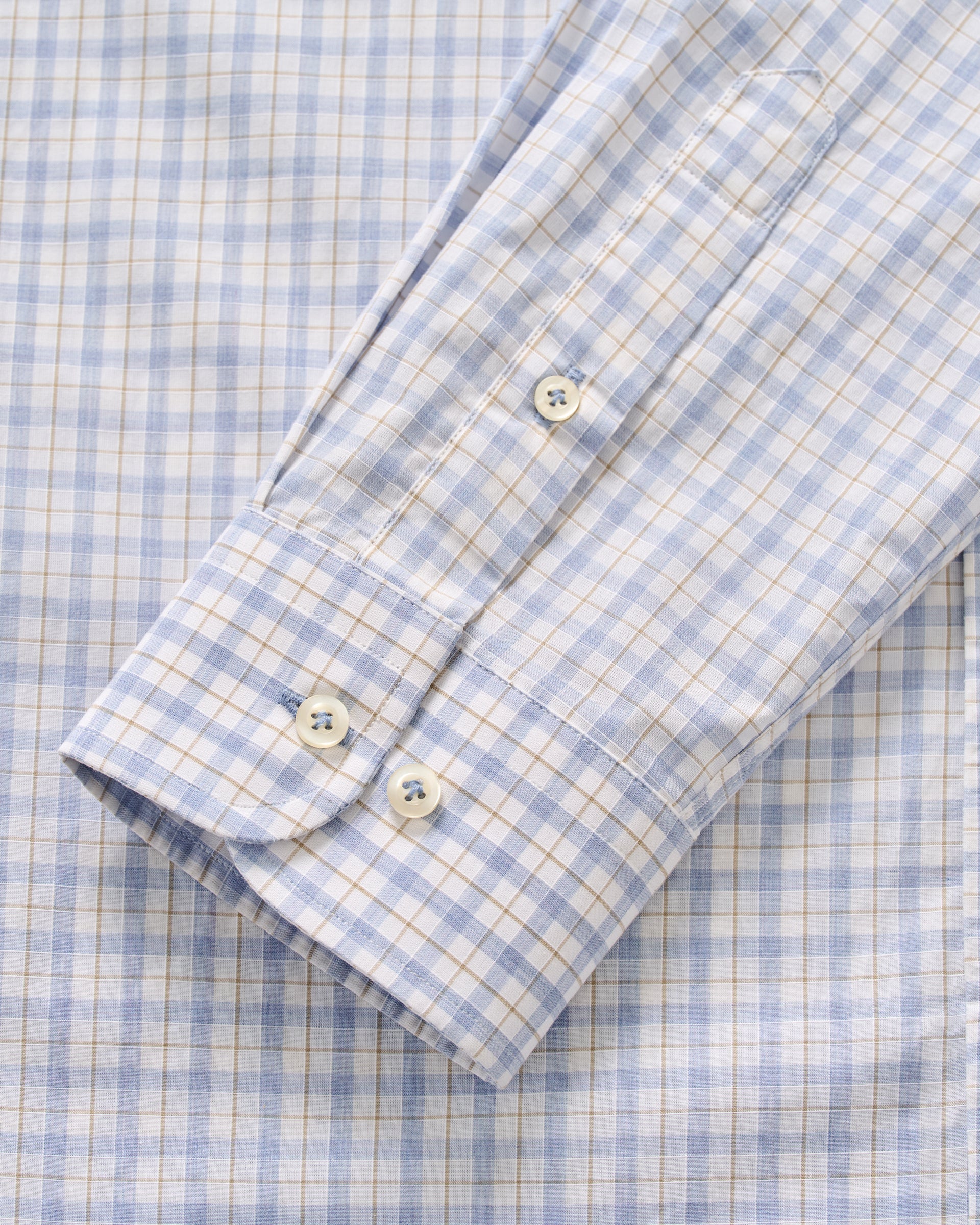 Cotton Button Down Shirt - Trauber Tattersall - Image 8
