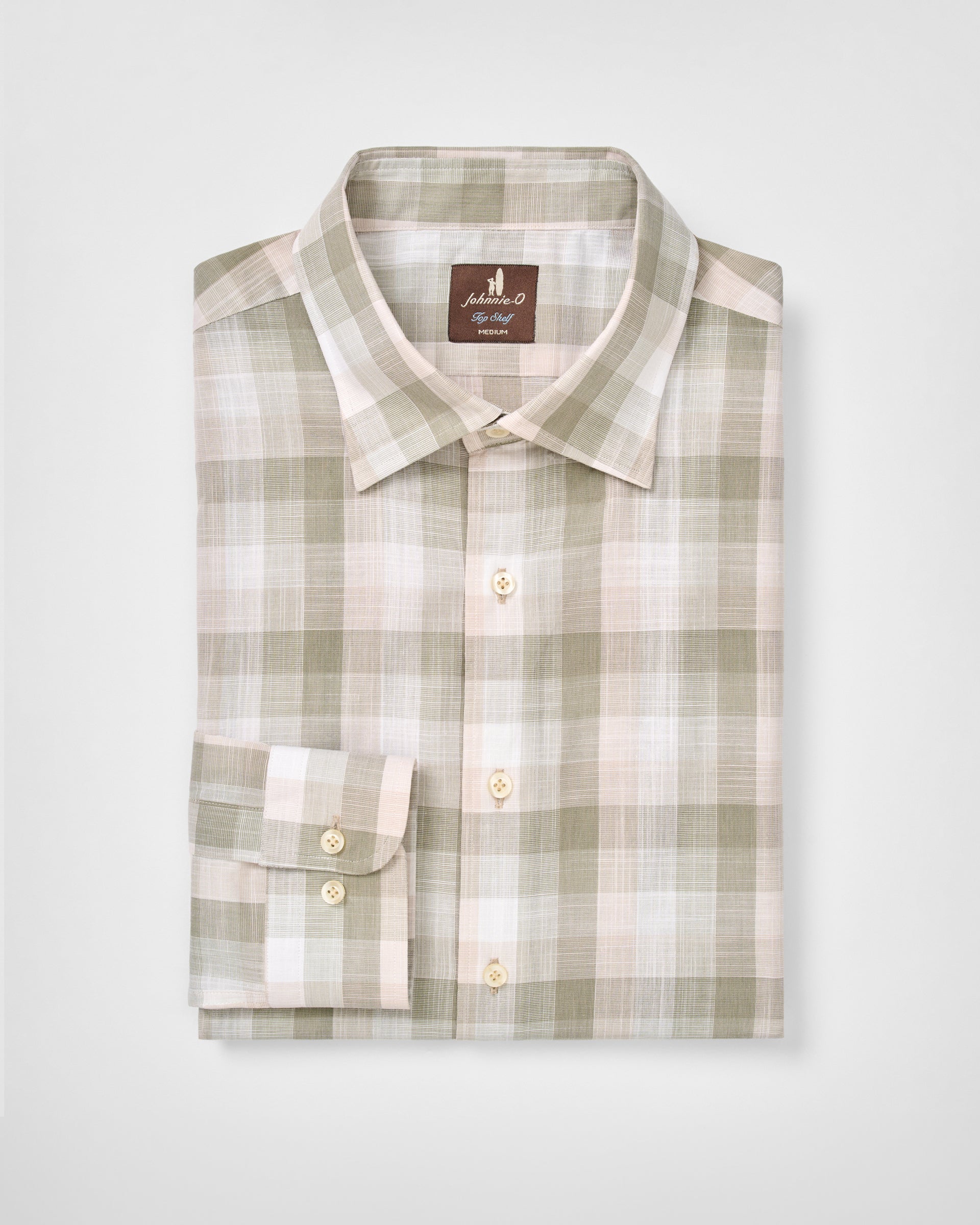 Cotton Button Down Shirt - Umstead Plaid - Image 6
