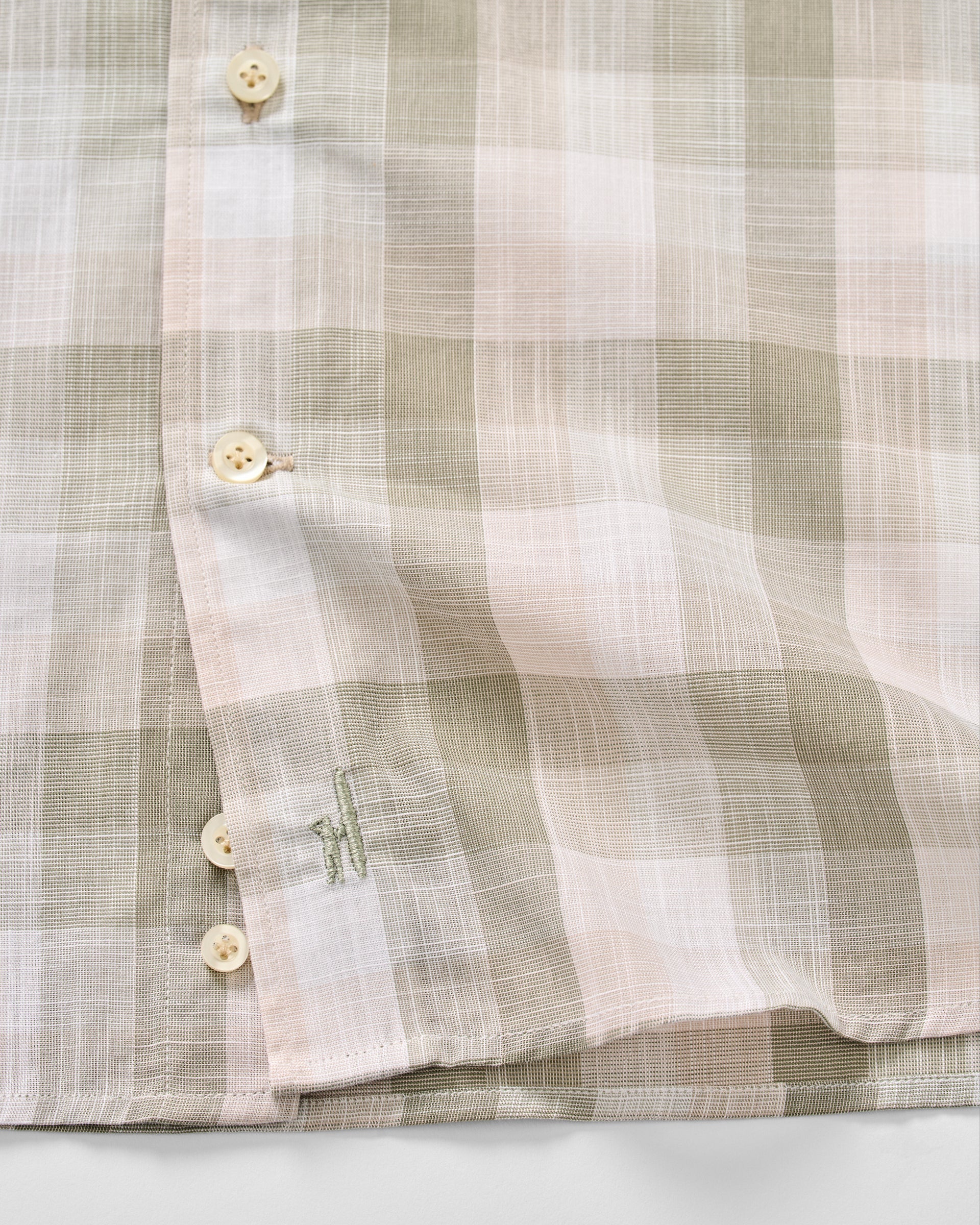 Cotton Button Down Shirt - Umstead Plaid - Image 9