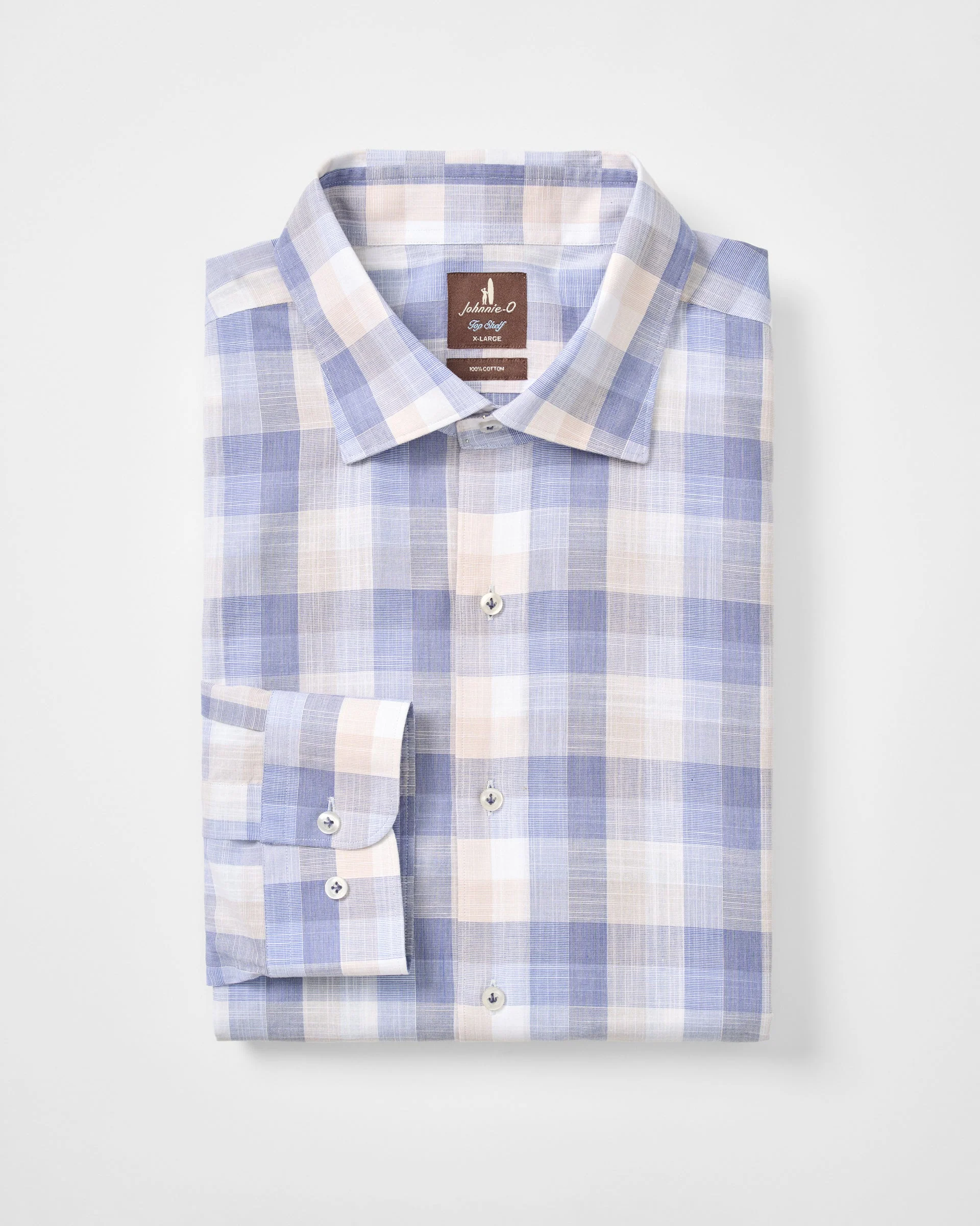 Cotton Button Down Shirt - Umstead Plaid - Image 6