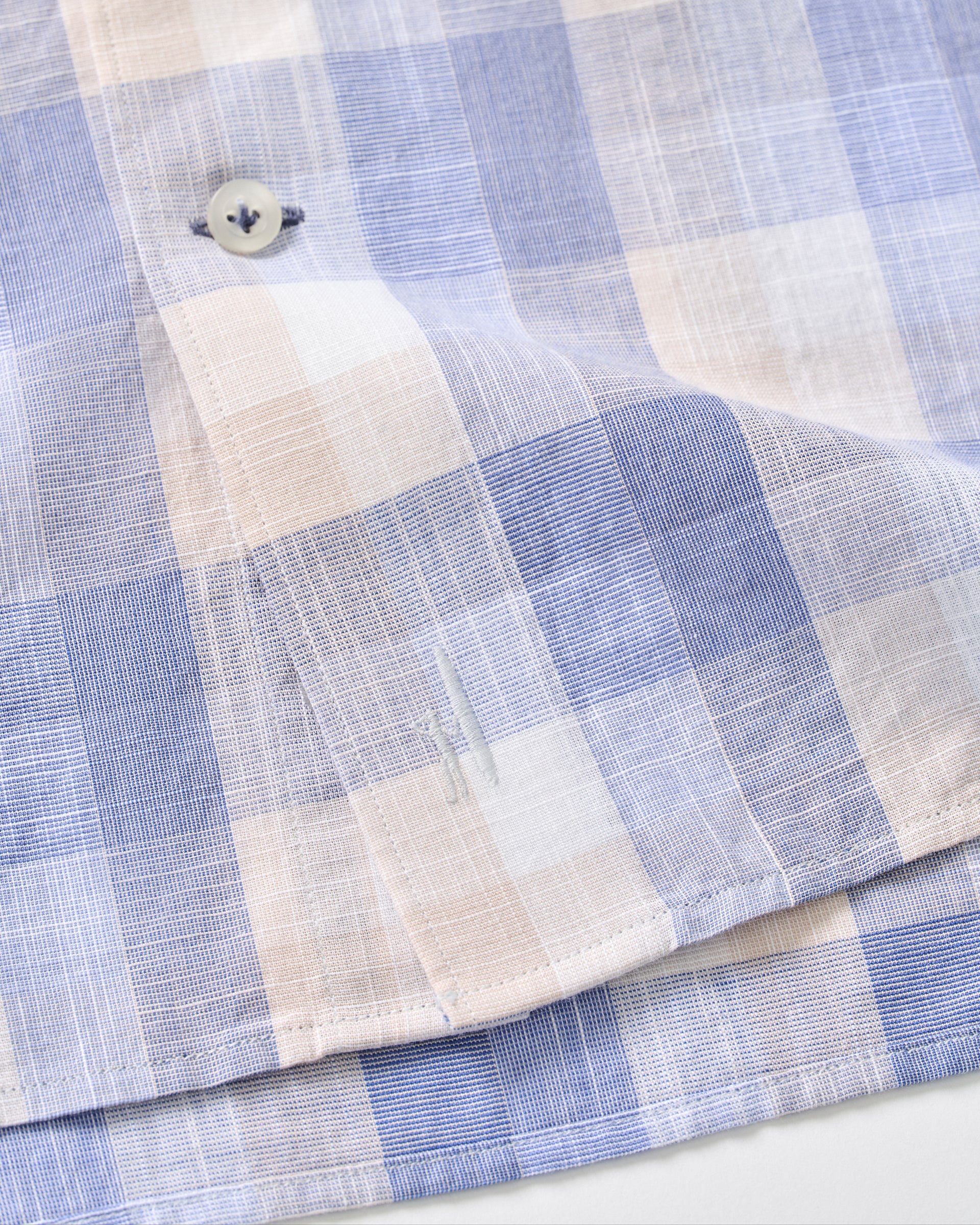 Cotton Button Down Shirt - Umstead Plaid - Image 8