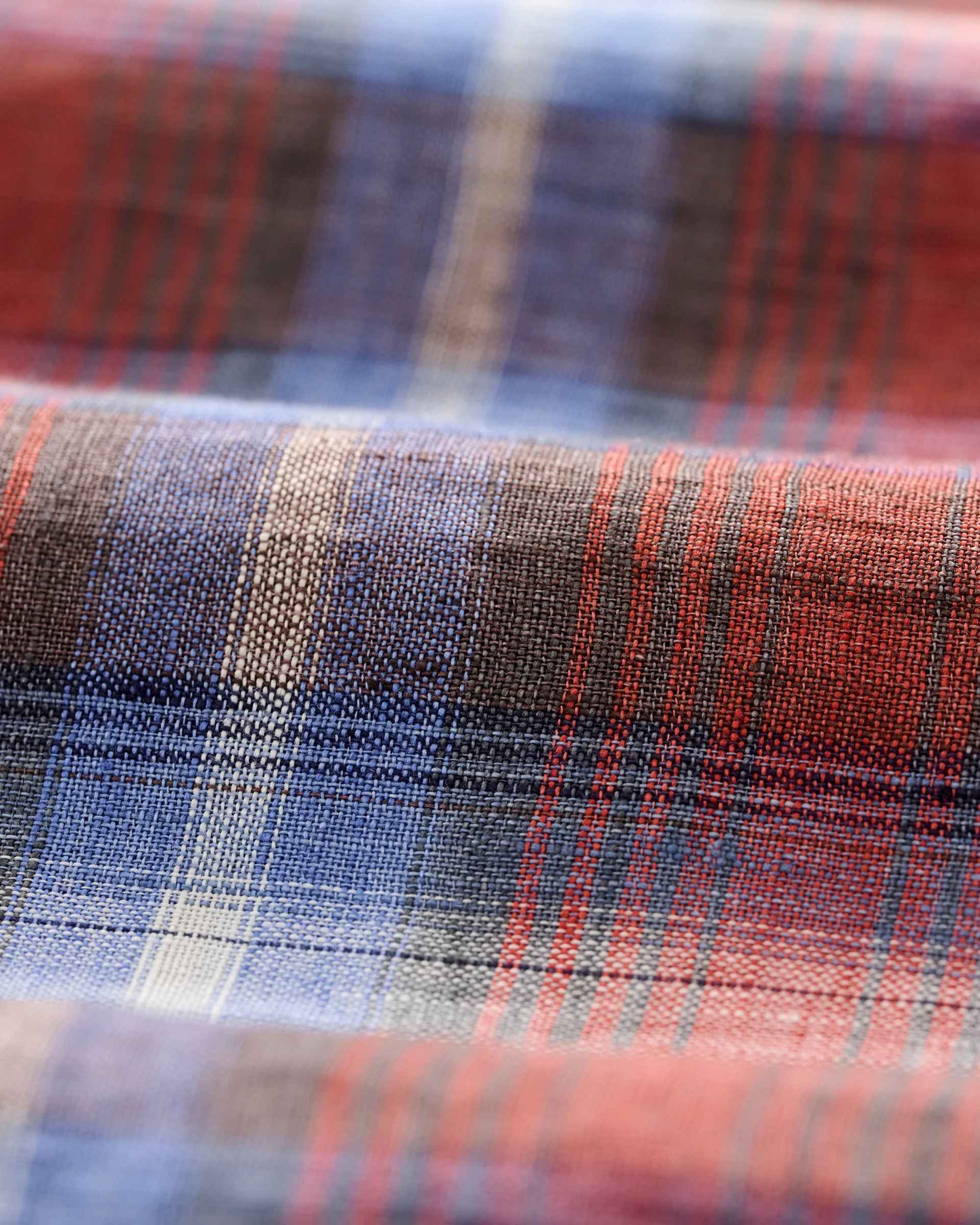 Linen Button Down Shirt - Dempsey Plaid - Image 9