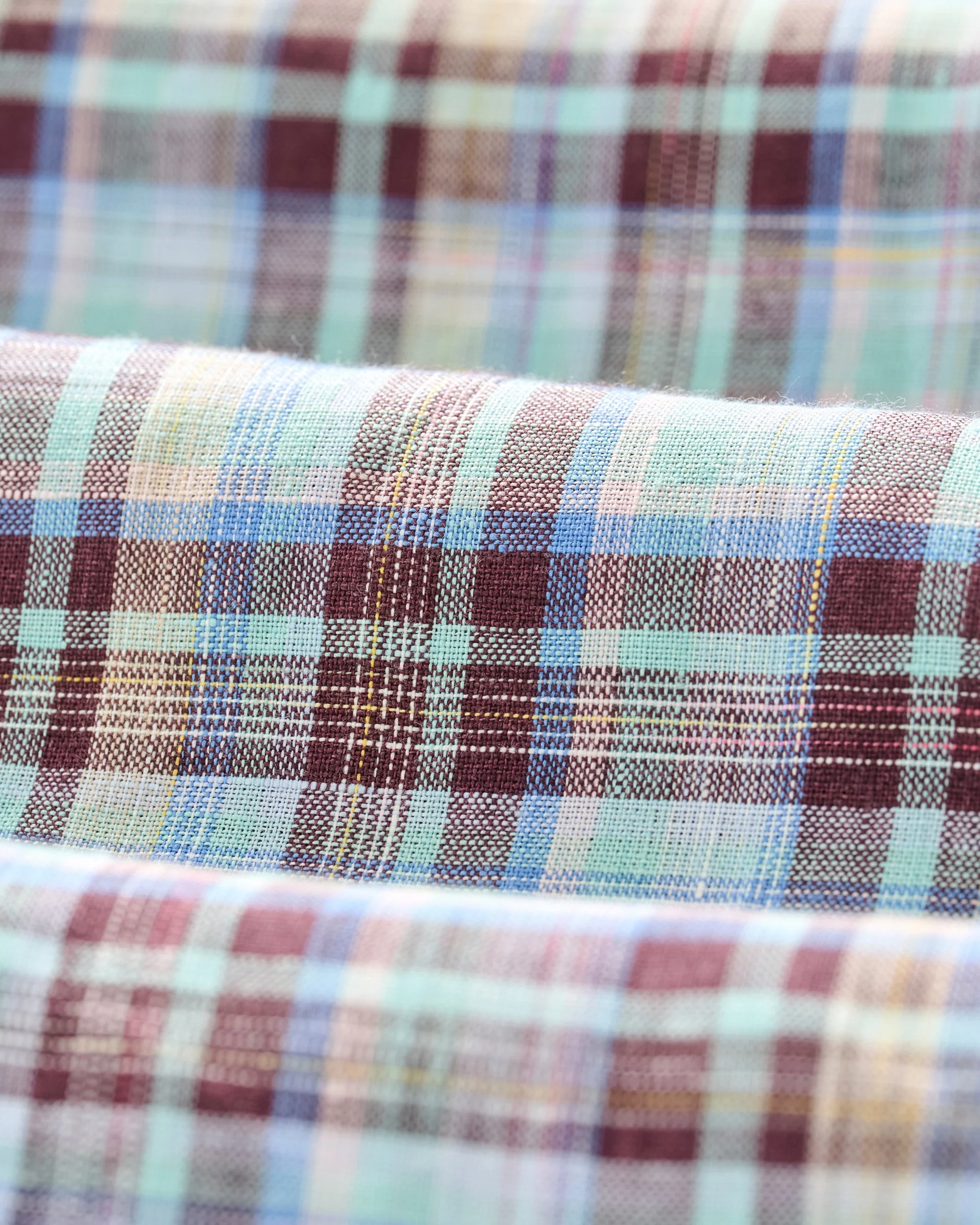 Linen Button Down Shirt - Sunderland Plaid - Image 8