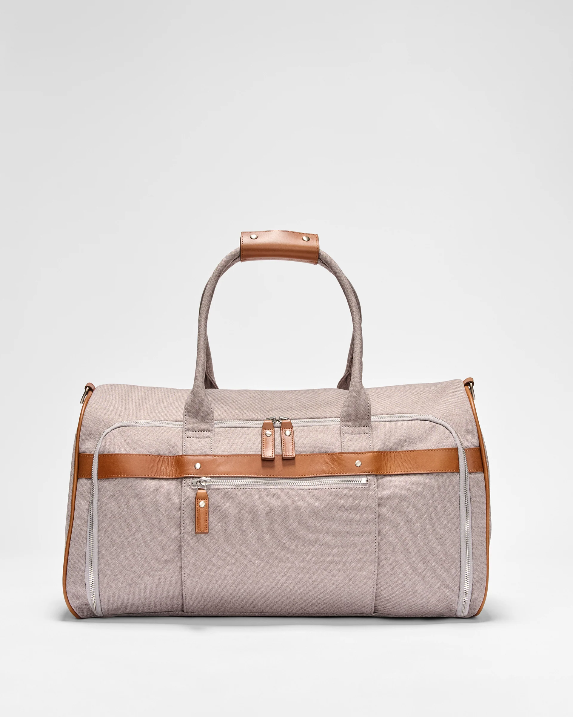 Luxe Front Zip Duffel