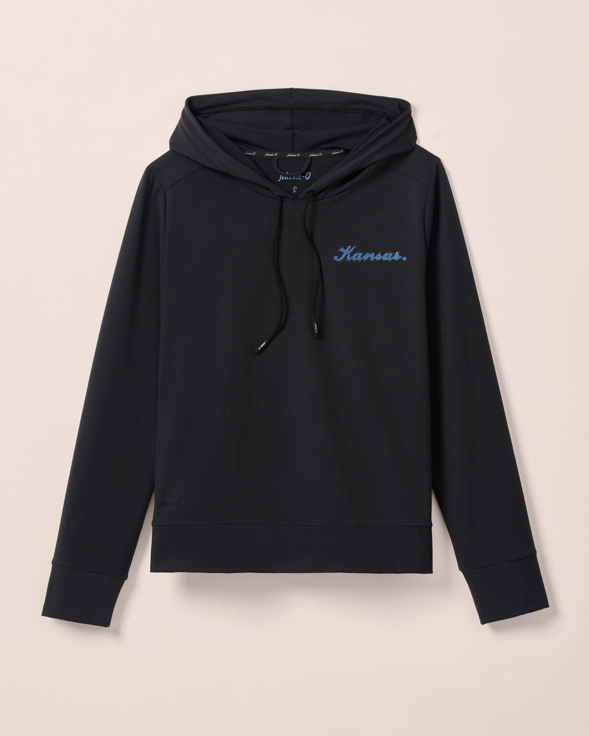 Women's Kansas Nalla Performance Hoodie - Script Logo - Image 2