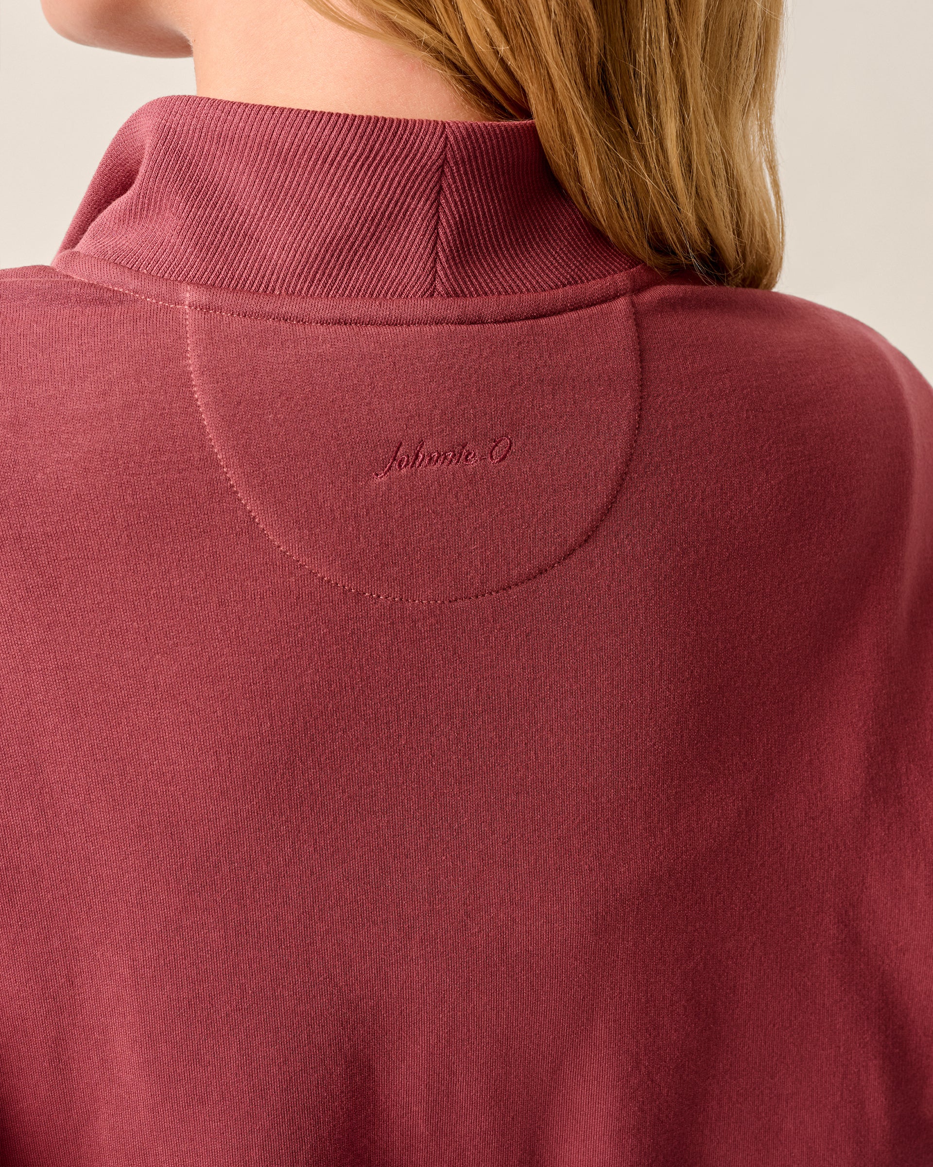 Naomi Rib Knit 1/4 Zip Pullover - Image 3