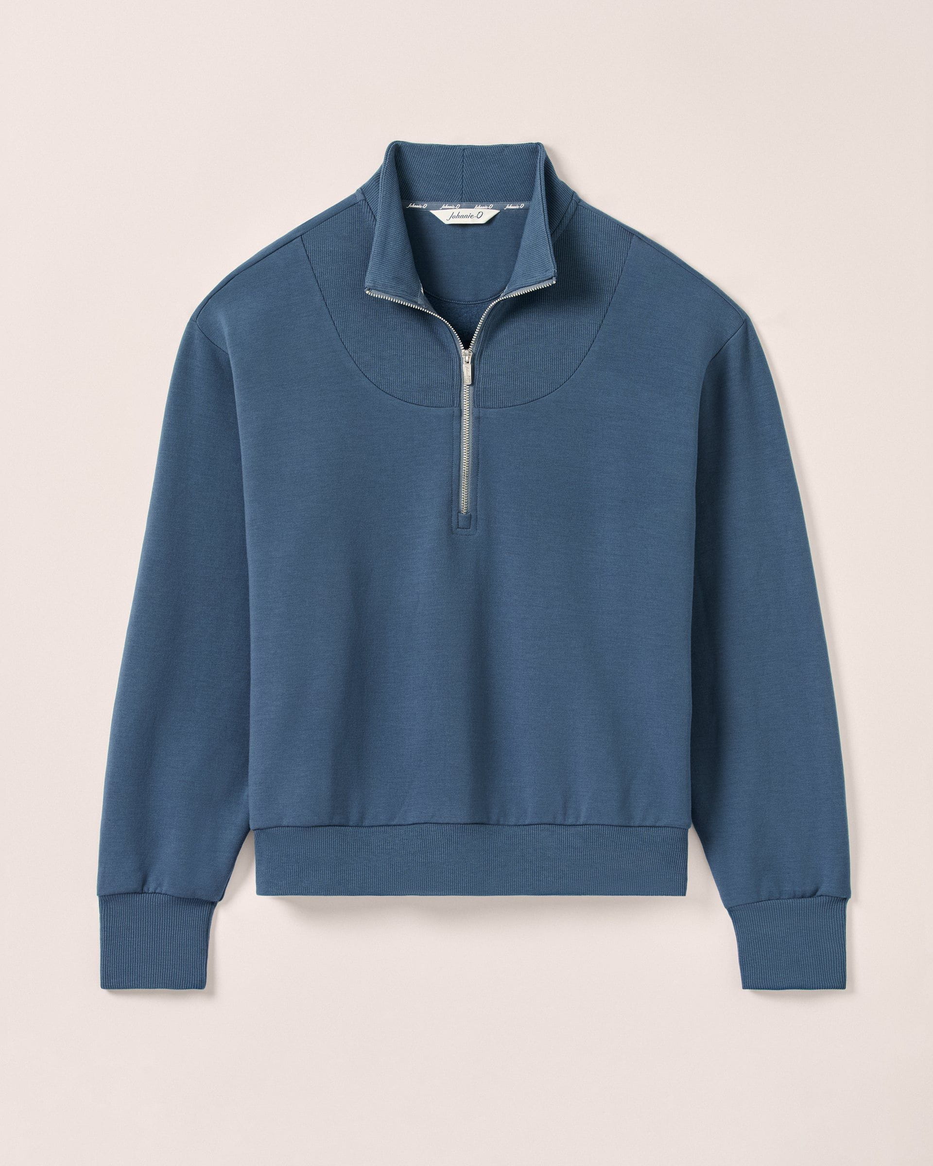 Naomi Rib Knit 1/4 Zip Pullover - Image 5