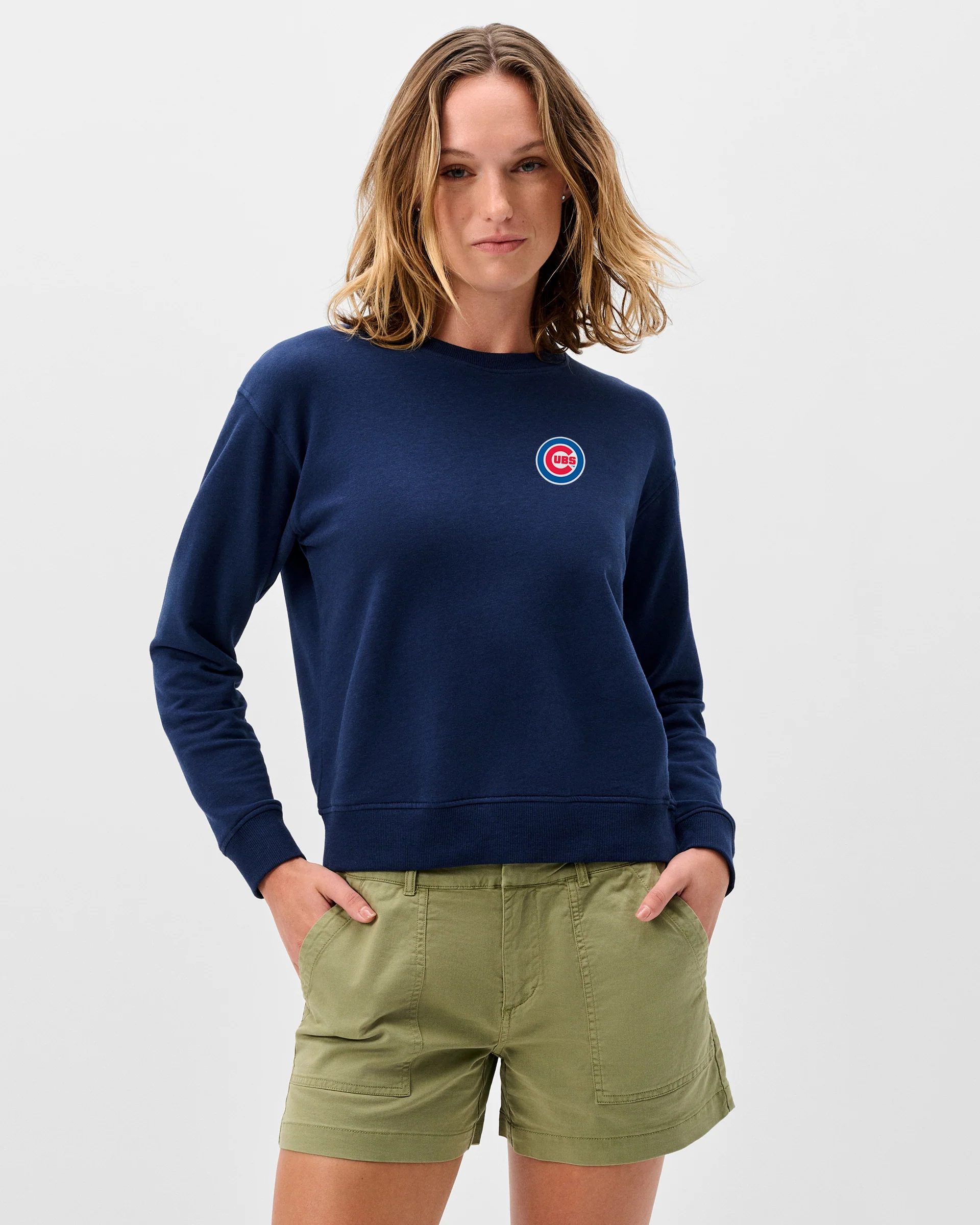 Women's Chicago Cubs Penny Crewneck Sweatshirt - Image 10