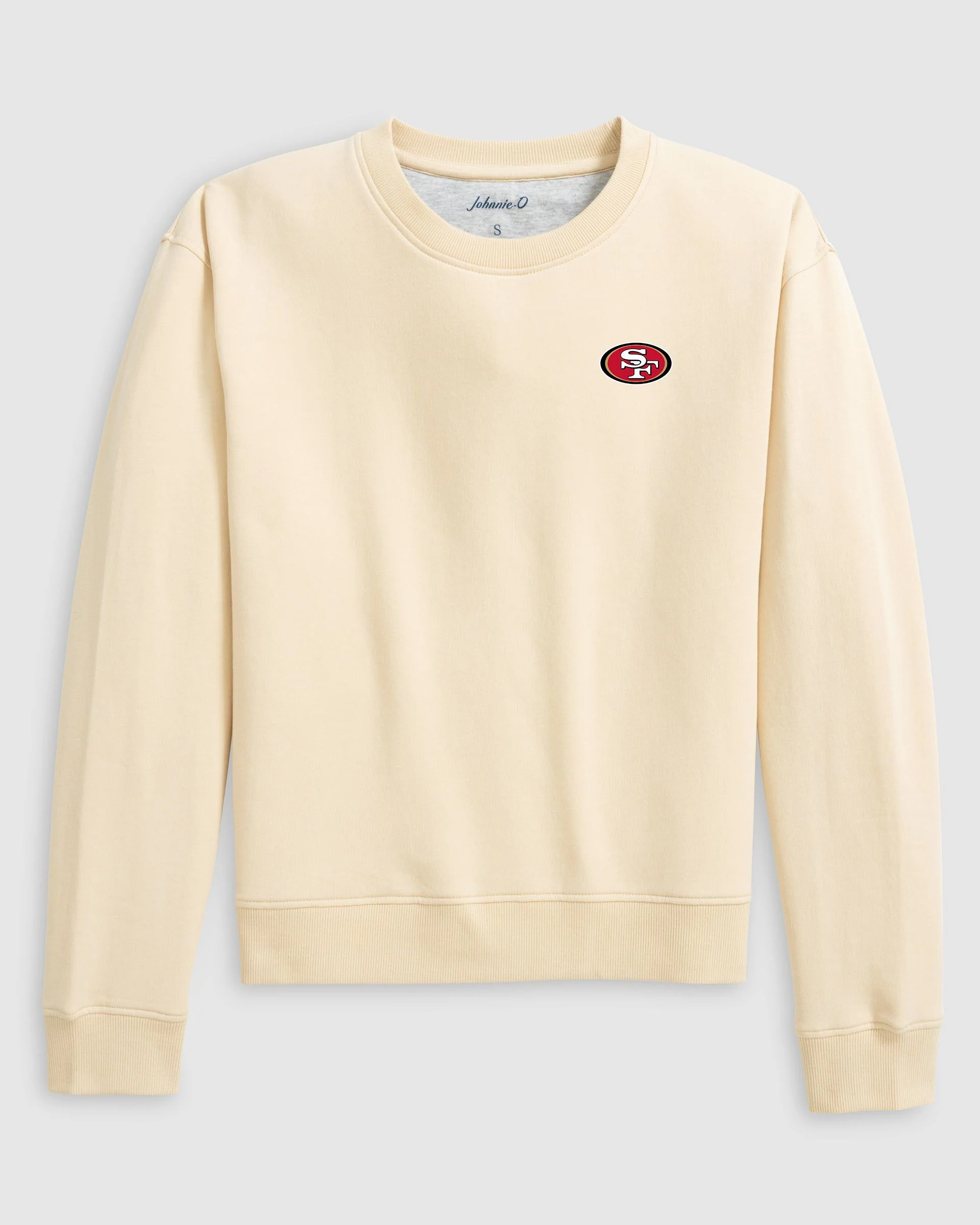 Women's San Francisco 49ers Penny Crewneck Sweatshirt - Image 2