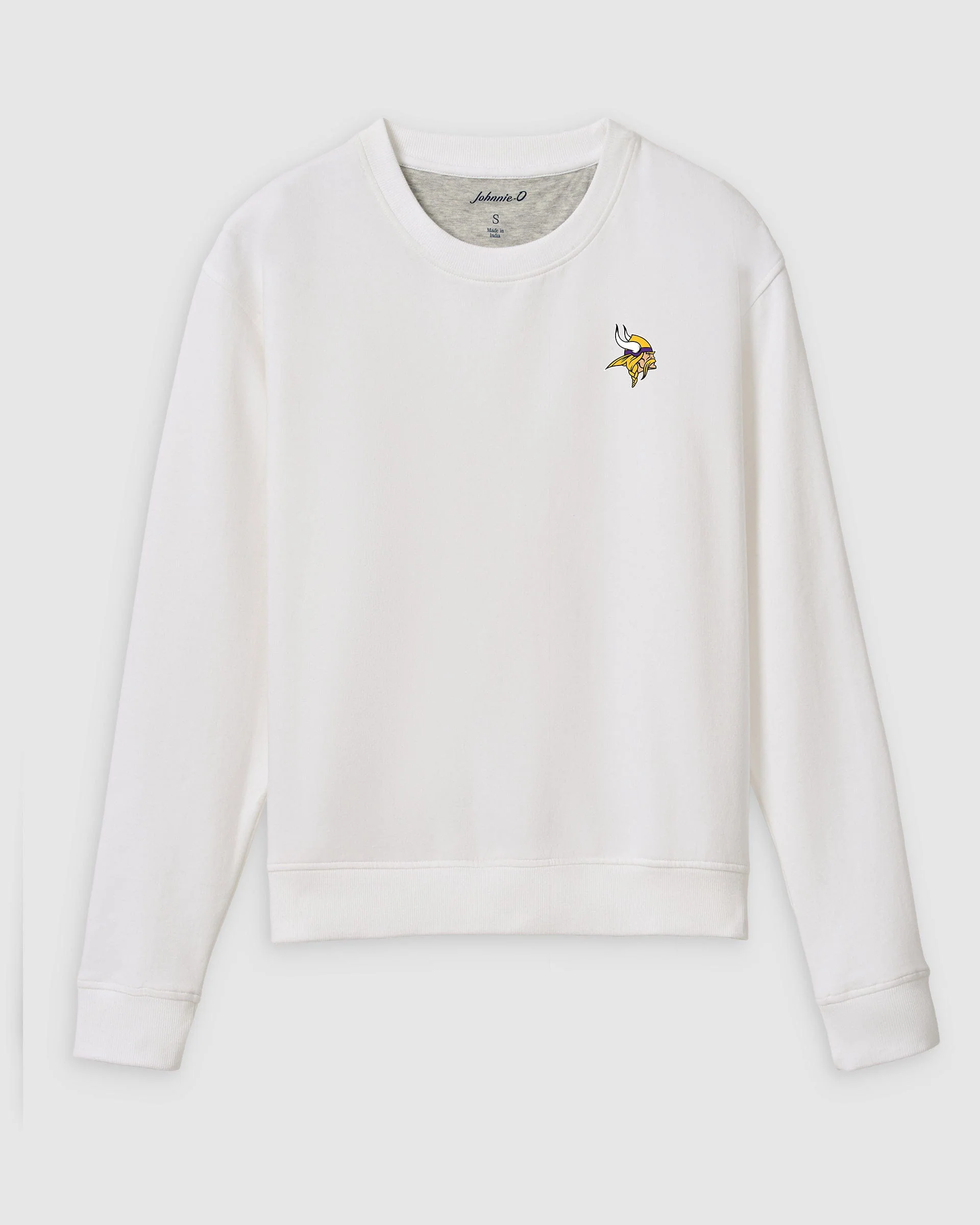 Women's Minnesota Vikings Penny Crewneck Sweatshirt - Image 4