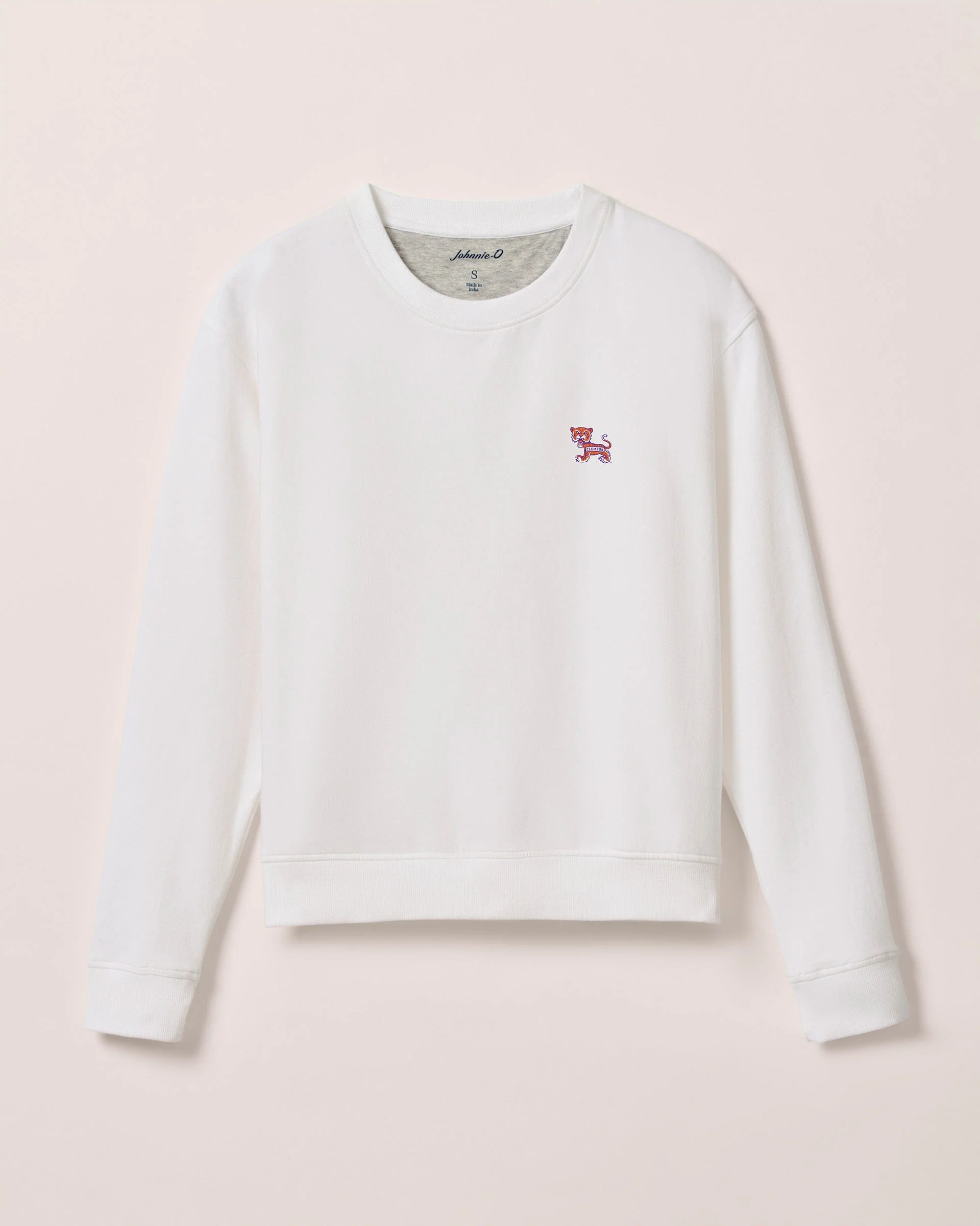 Women's Clemson University Penny Crewneck Sweatshirt - Vault Logo - Image 2