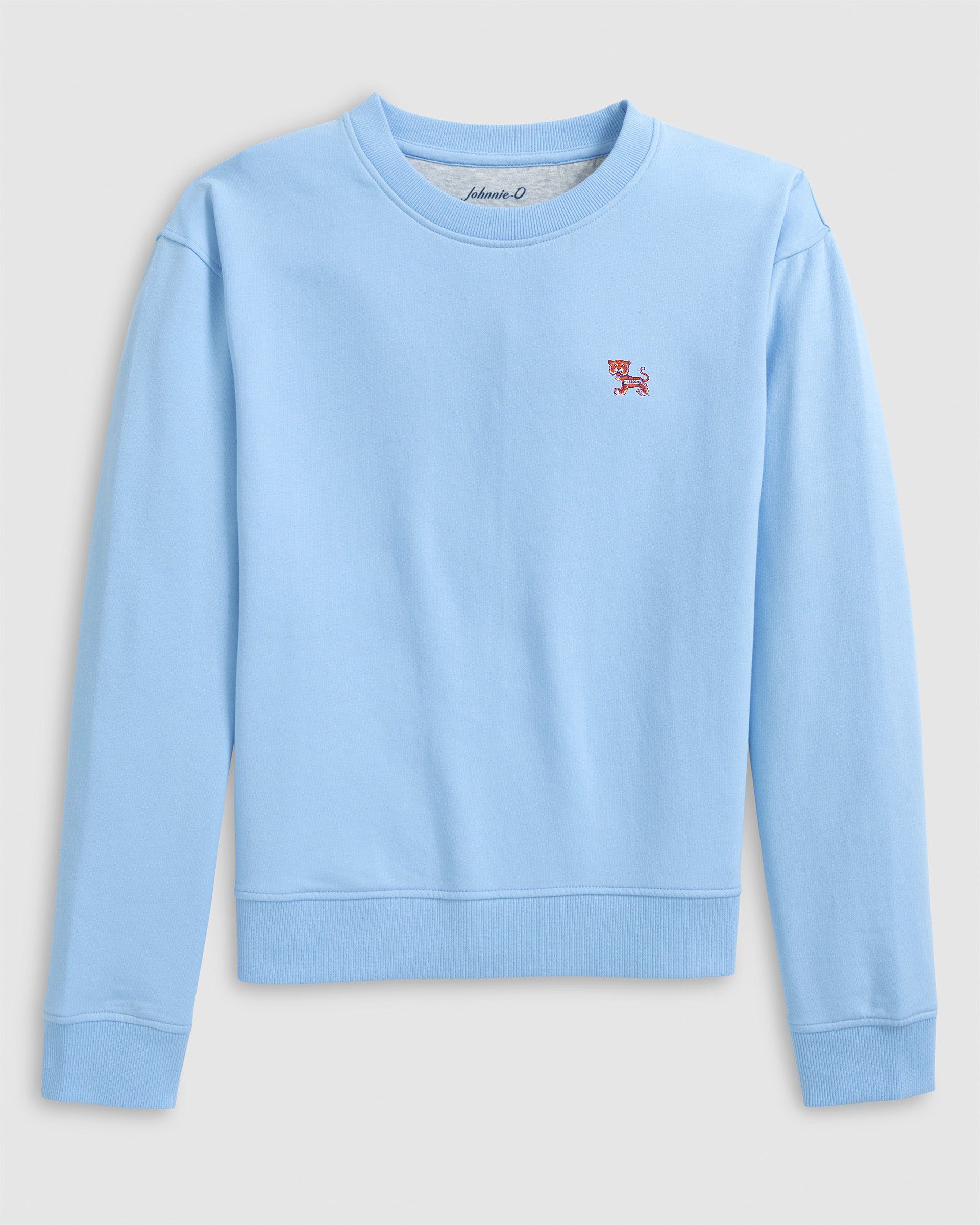 Women's Clemson University Penny Crewneck Sweatshirt - Vault Logo - Image 6