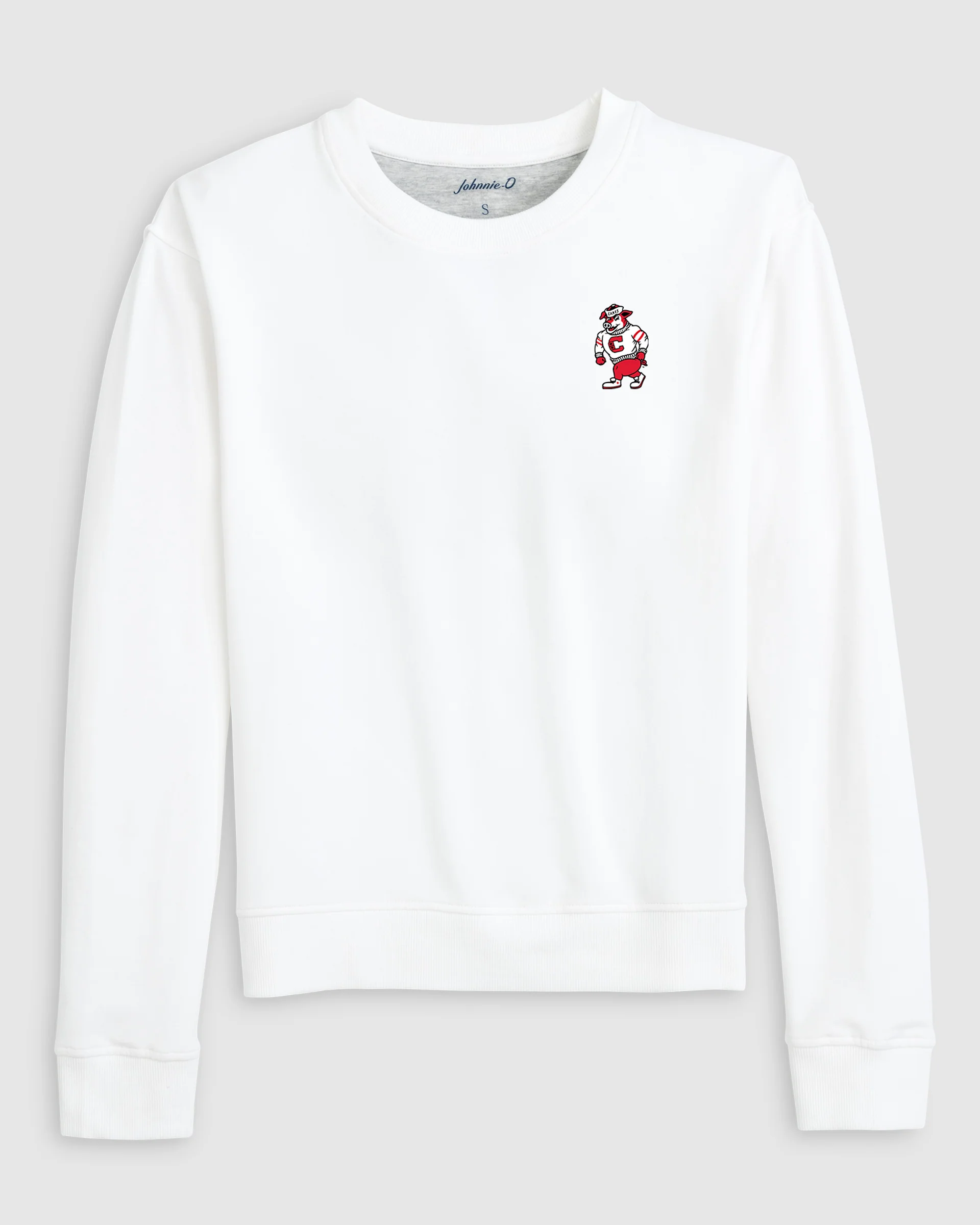 Women's Carolina Hurricanes Penny Crewneck Sweatshirt - Struttin' Stormy Logo - Image 4