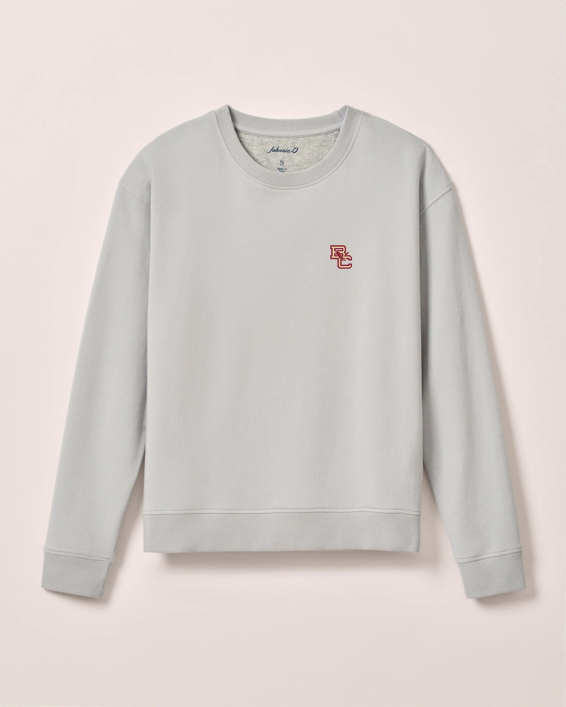Women's Boston College Penny Crewneck Sweatshirt - Heritage Logo - Image 4