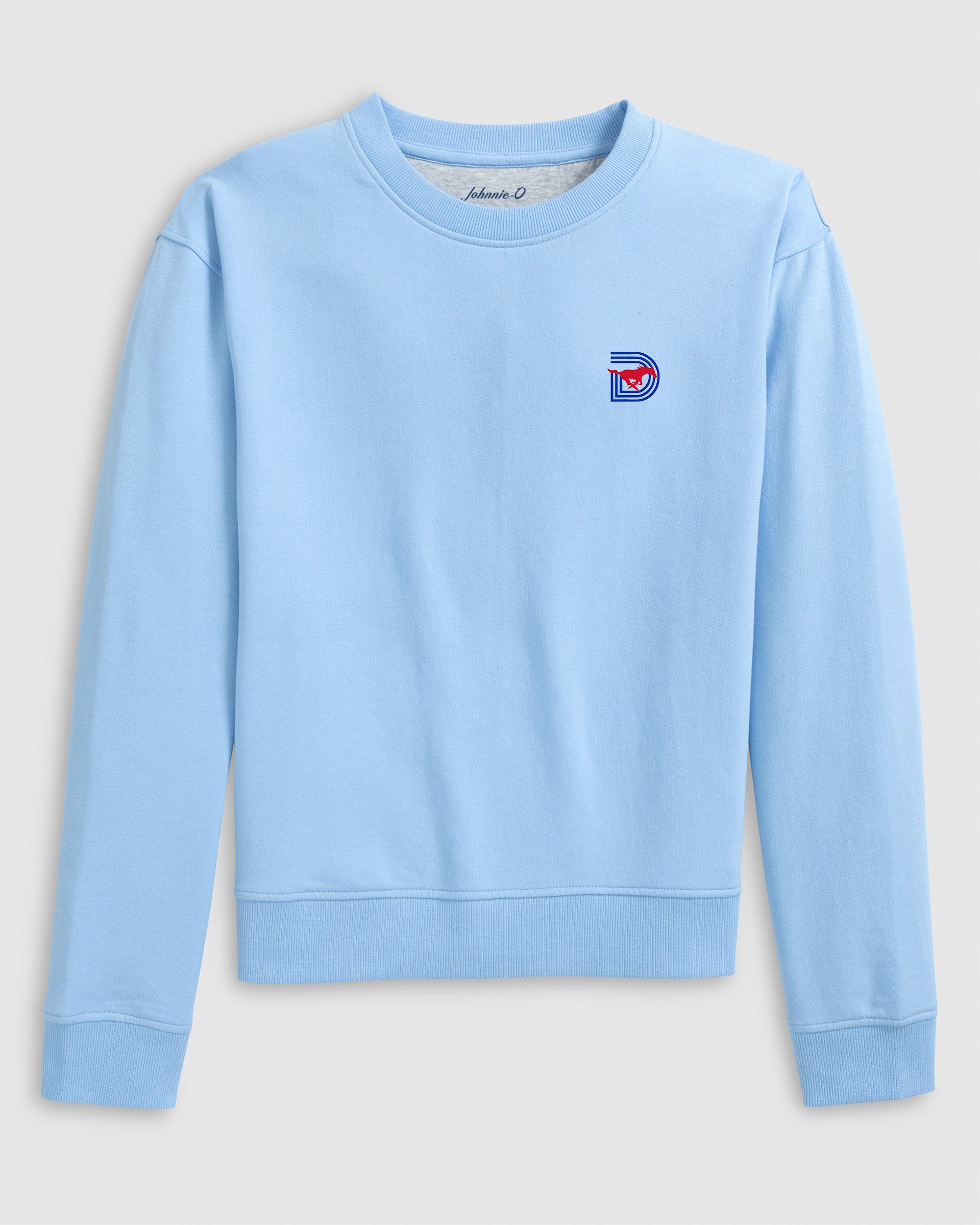 Women's Southern Methodist Penny Crewneck Sweatshirt - Triple D Logo - Image 6