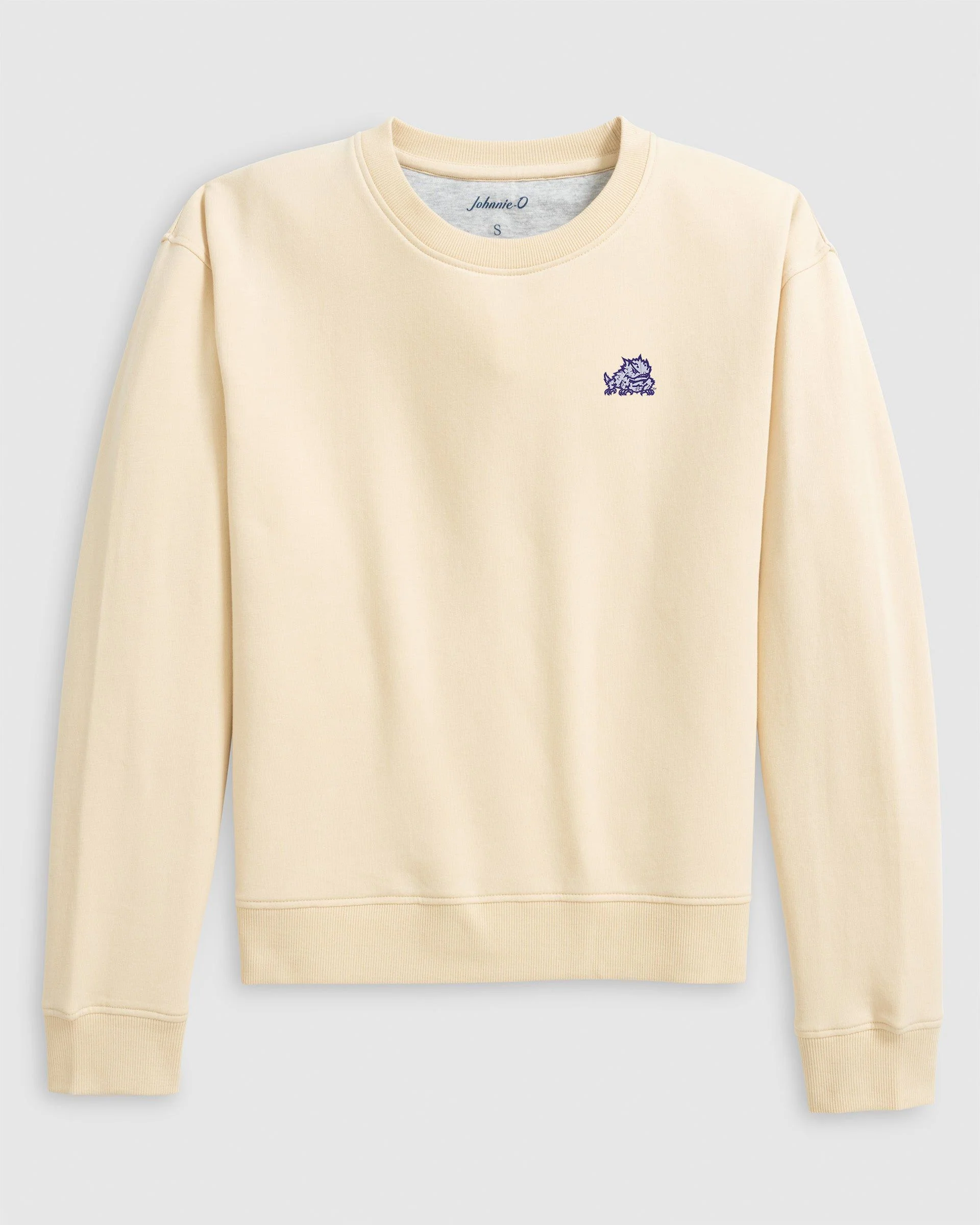 Women's Texas Christian Penny Crewneck Sweatshirt - Horned Frog Logo - Image 2