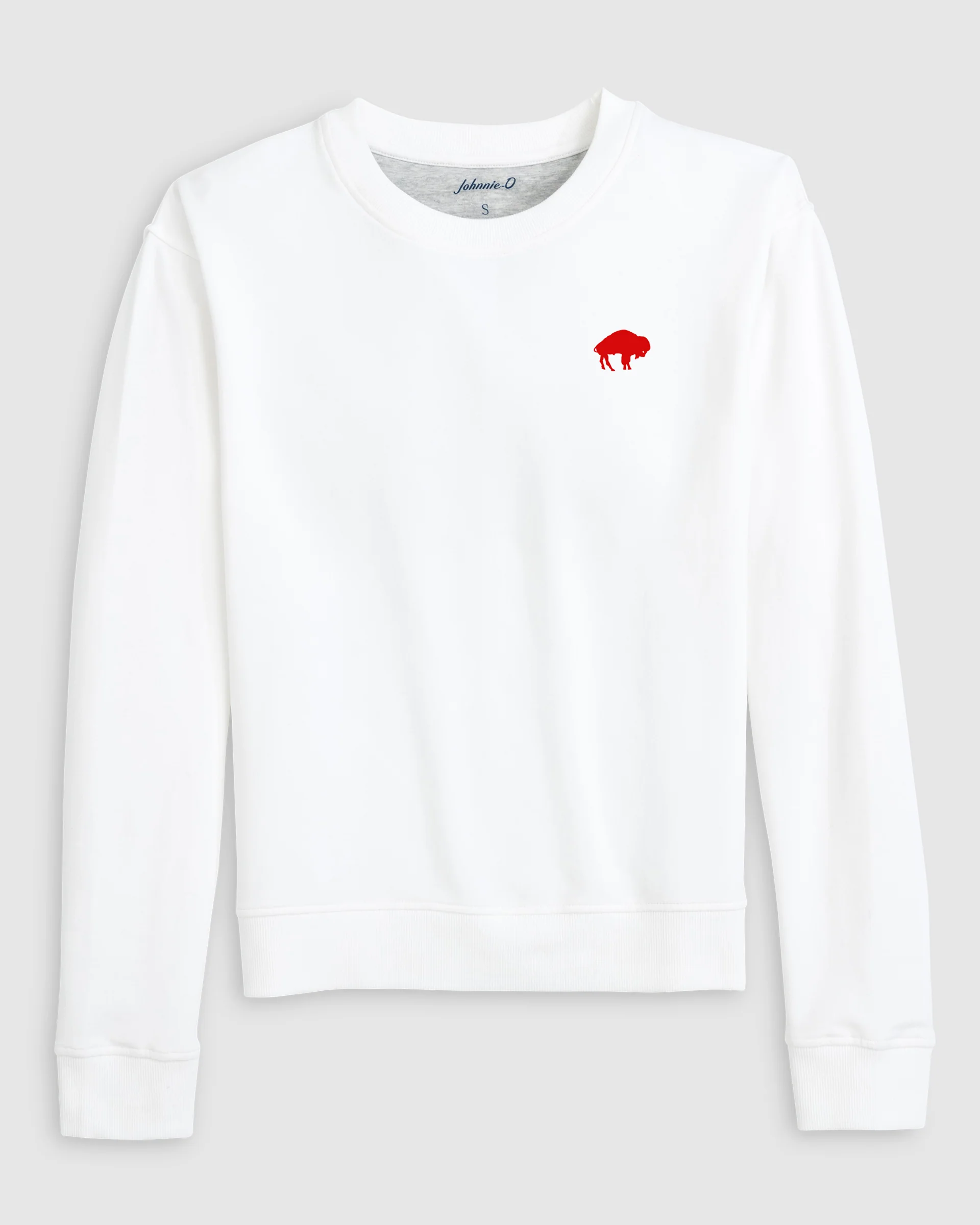 Women's Buffalo Bills Penny Crewneck Sweatshirt - Classic Logo - Image 6