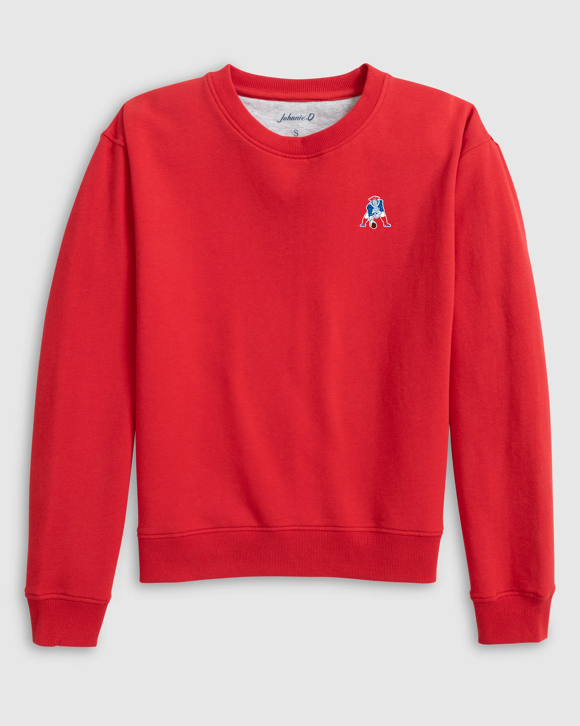 Women's New England Patriots Penny Crewneck Sweatshirt - Classic Logo - Image 4