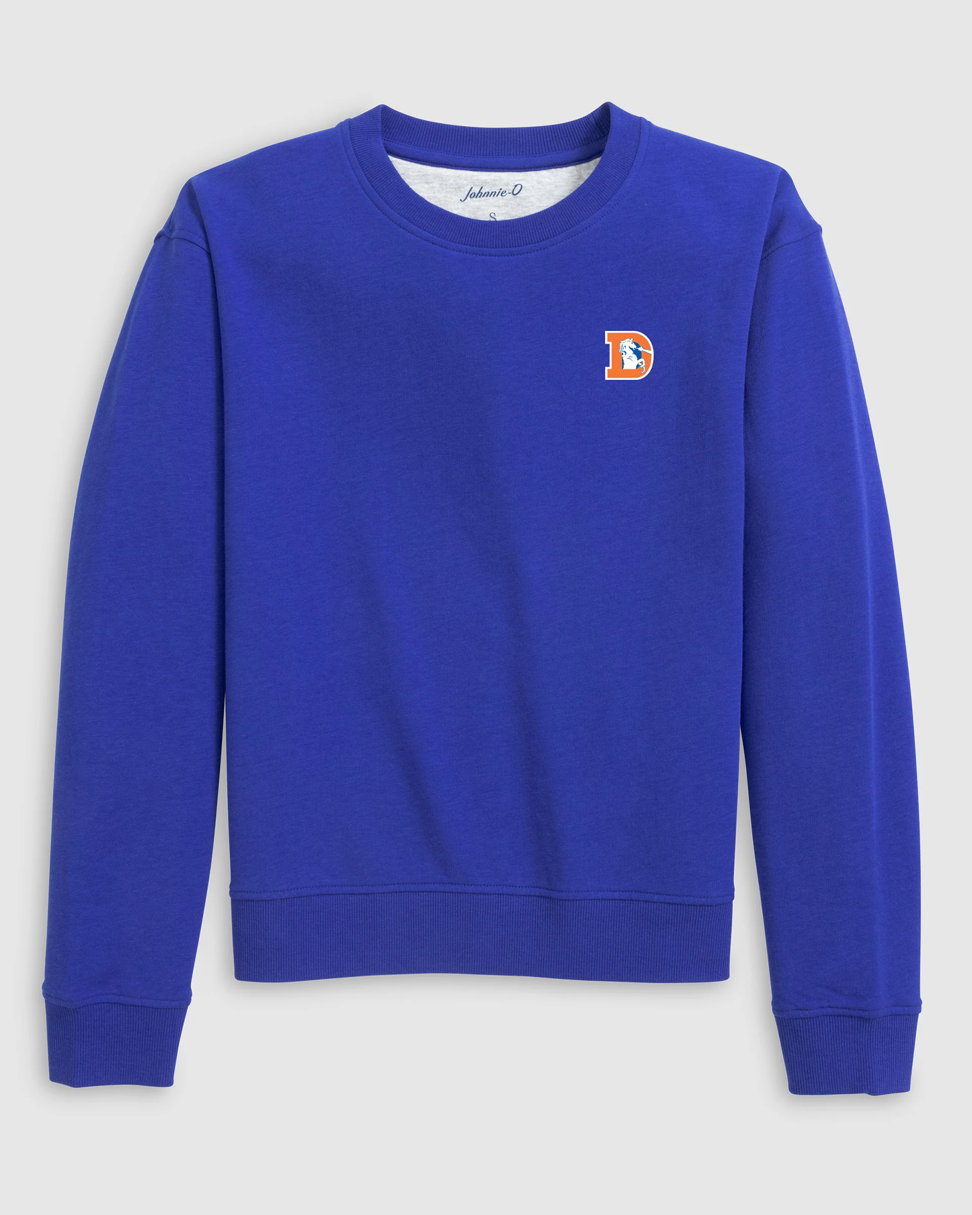 Women's Denver Broncos Penny Crewneck Sweatshirt - Classic Logo - Image 2